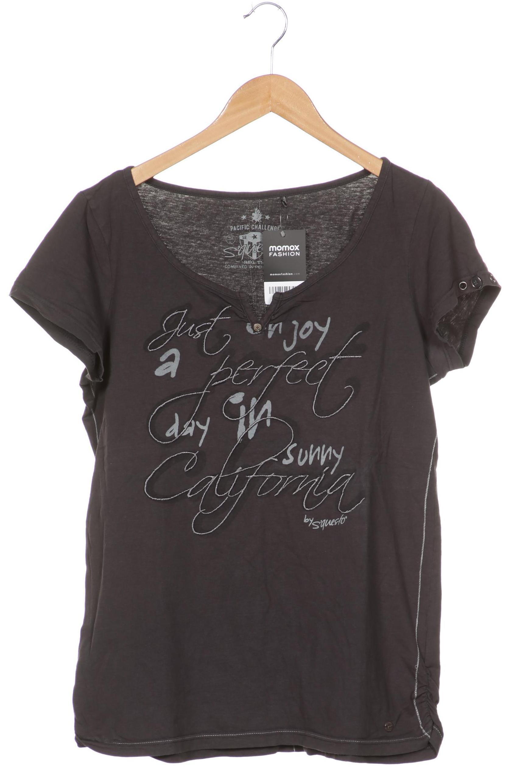 

s questo Damen T-Shirt, grau, Gr.