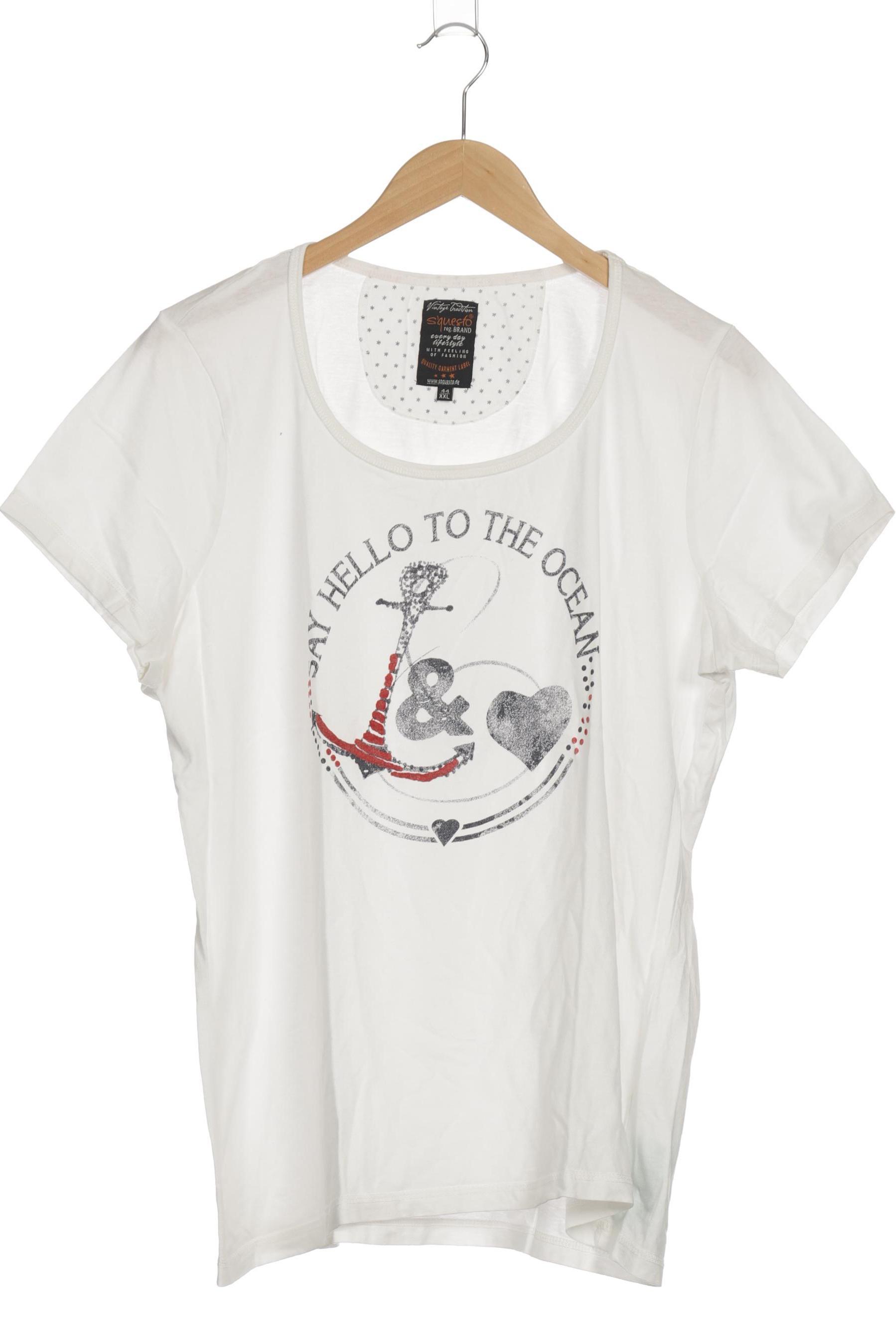 

s questo Damen T-Shirt, weiß, Gr.