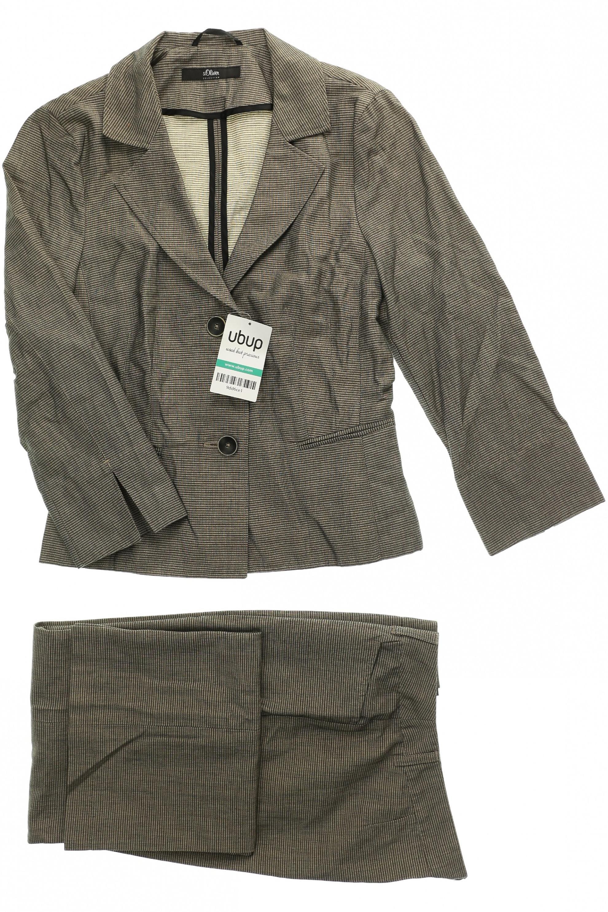 

s.Oliver Selection Damen Anzug, beige, Gr. 34