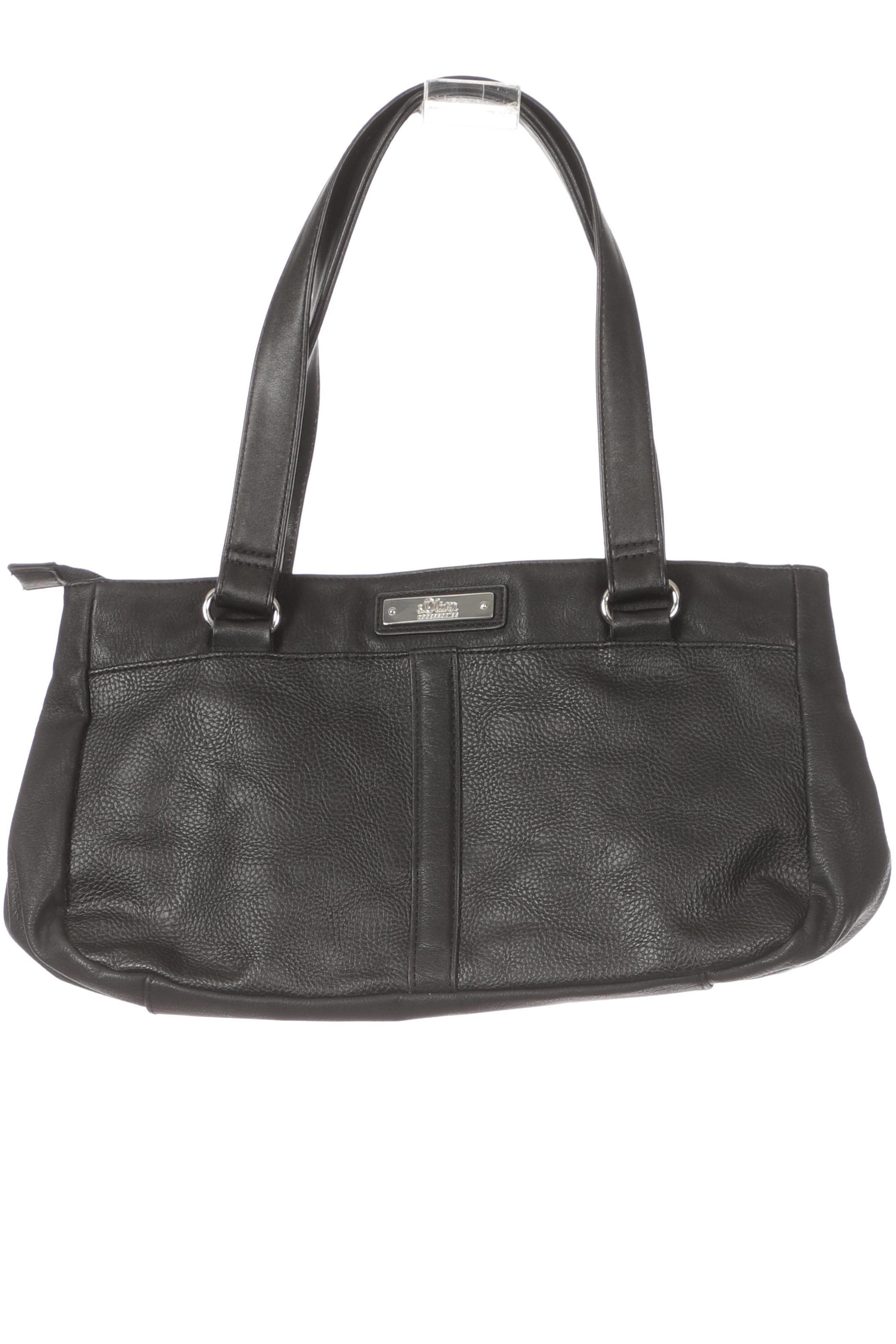 

s.Oliver Selection Damen Handtasche, schwarz, Gr.