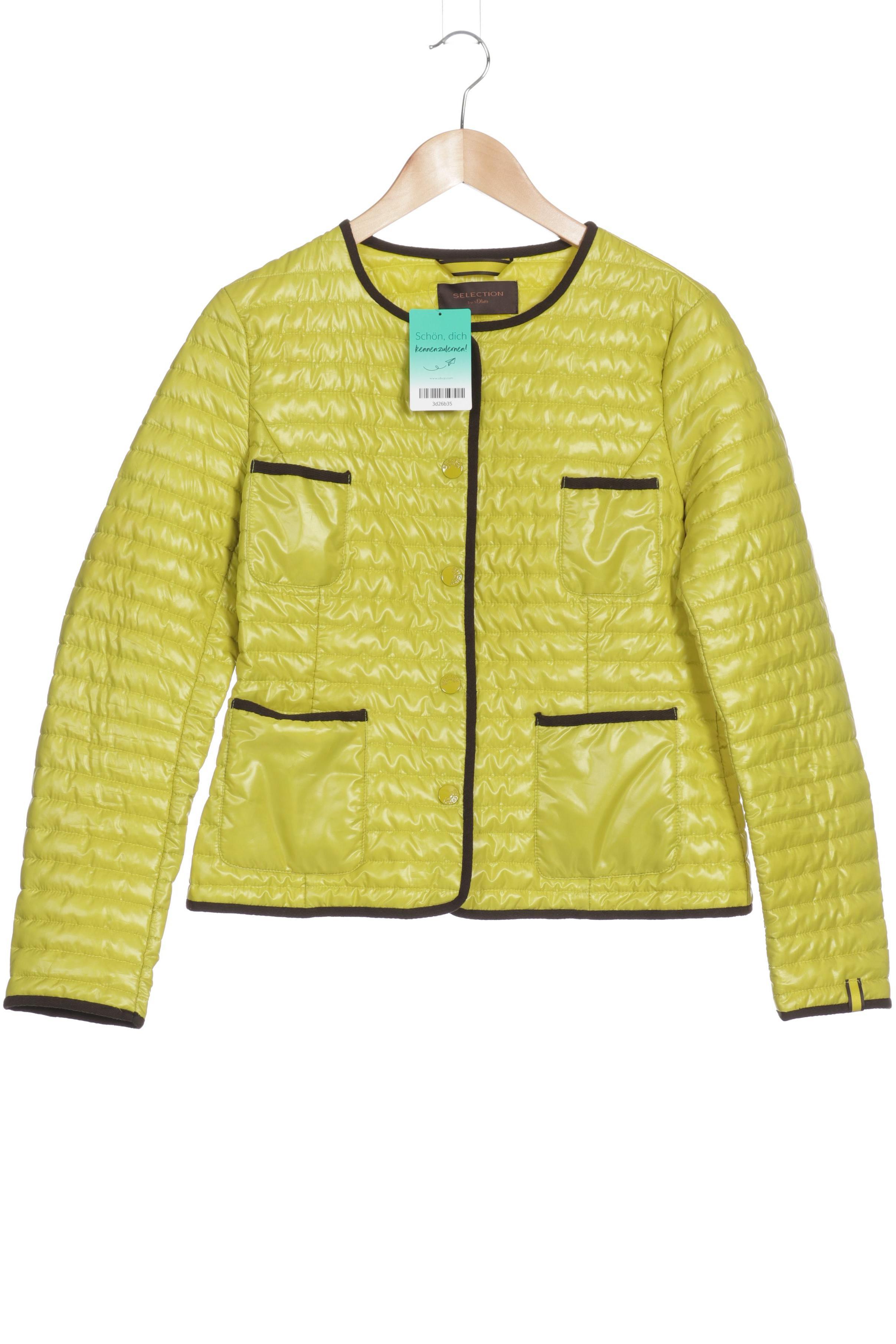 

s.Oliver Selection Damen Jacke, grün, Gr. 36