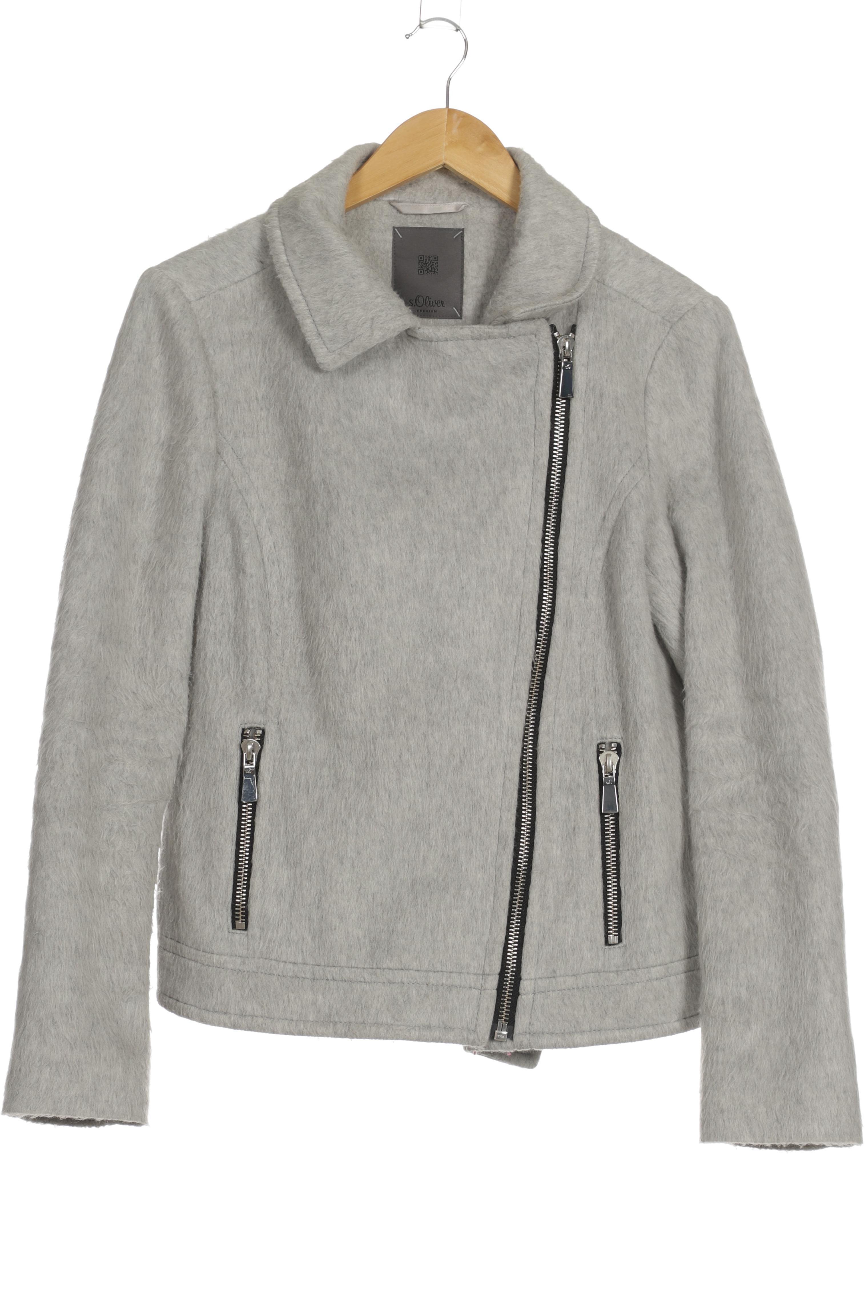 

s.Oliver Selection Damen Jacke, grau, Gr. 38