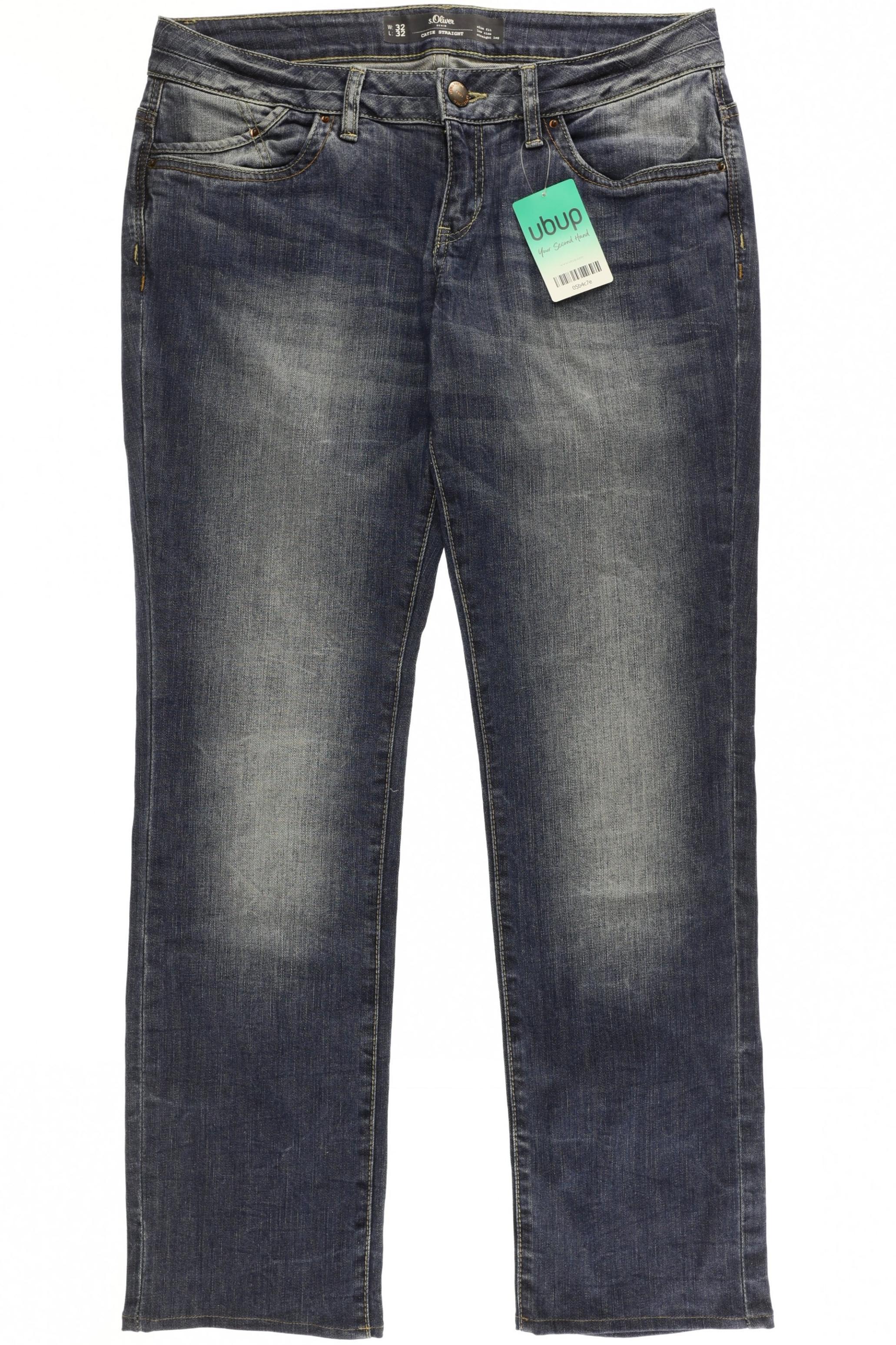 

s.Oliver Selection Damen Jeans, blau, Gr. 32