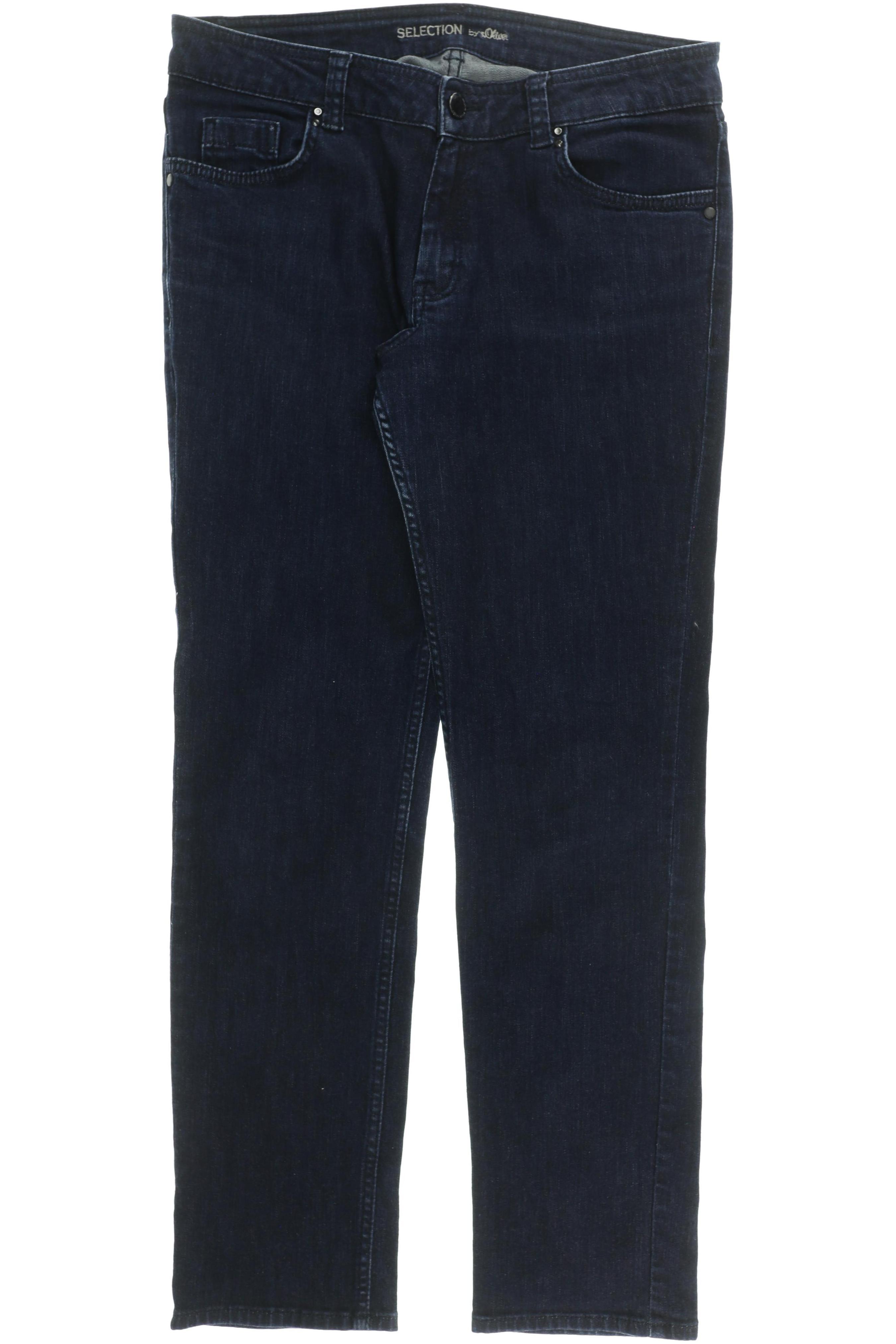 

s.Oliver Selection Damen Jeans, blau, Gr. 38