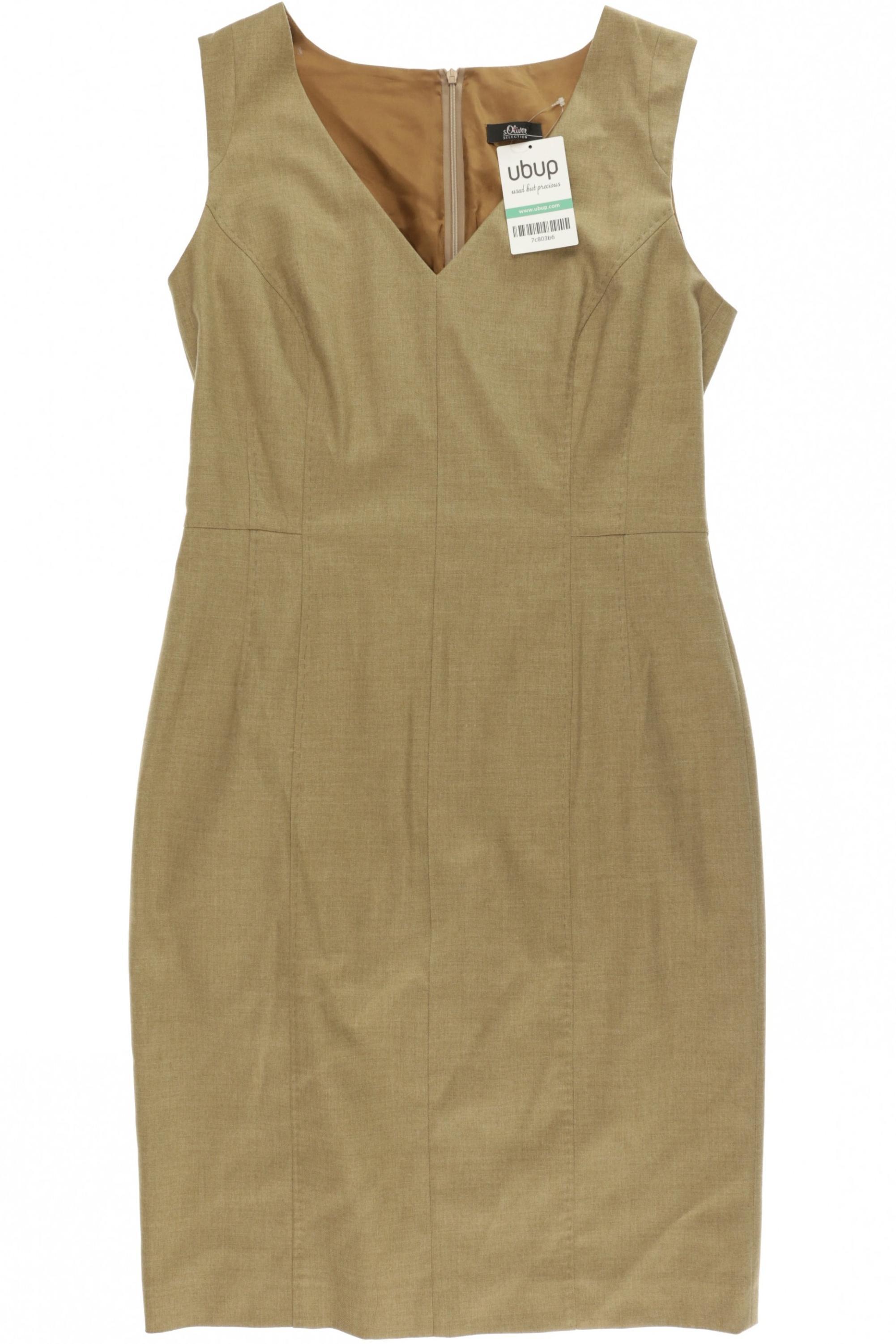 

s.Oliver Selection Damen Kleid, braun, Gr.