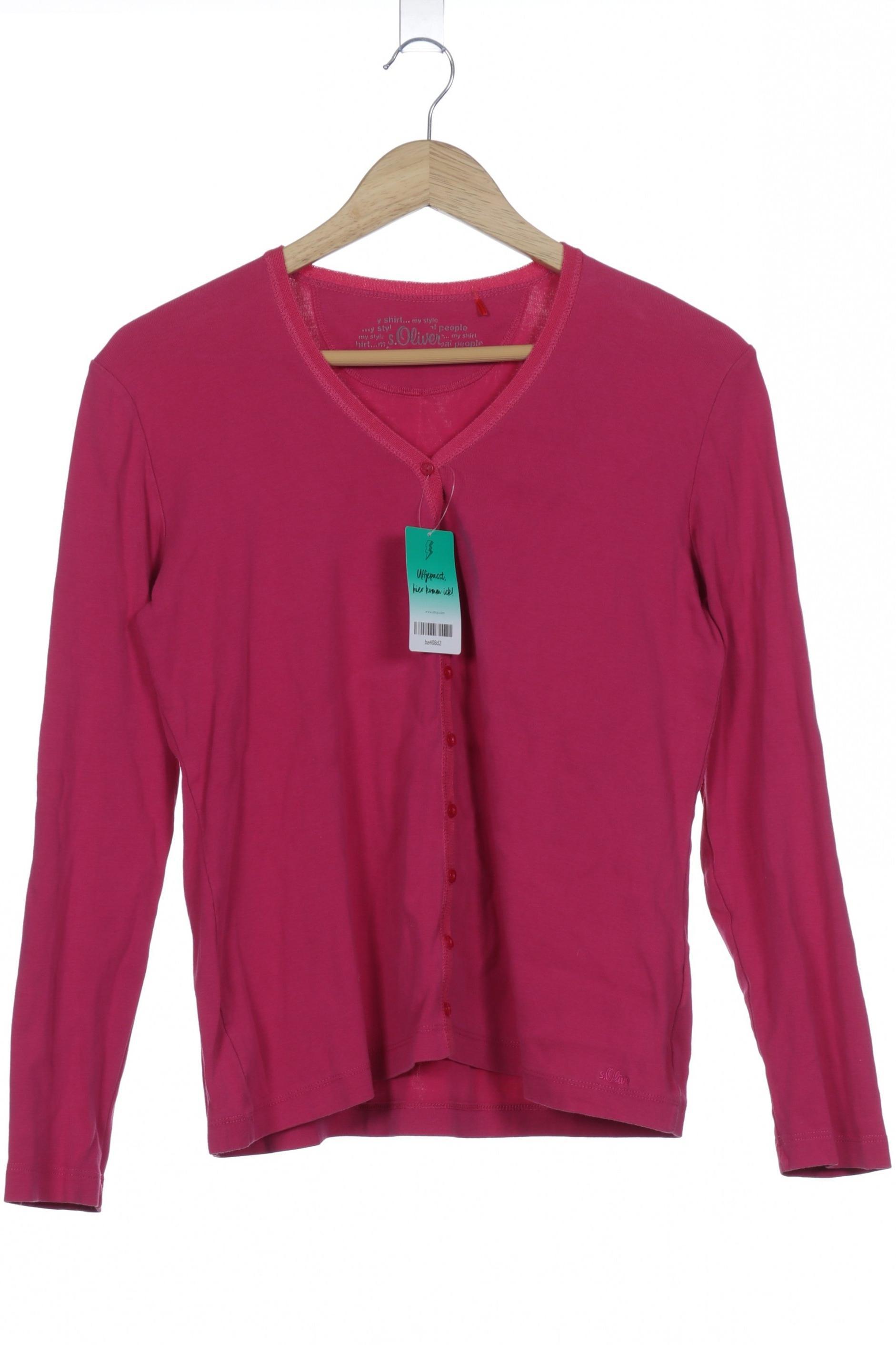 

s.Oliver Selection Damen Langarmshirt, pink, Gr. 46
