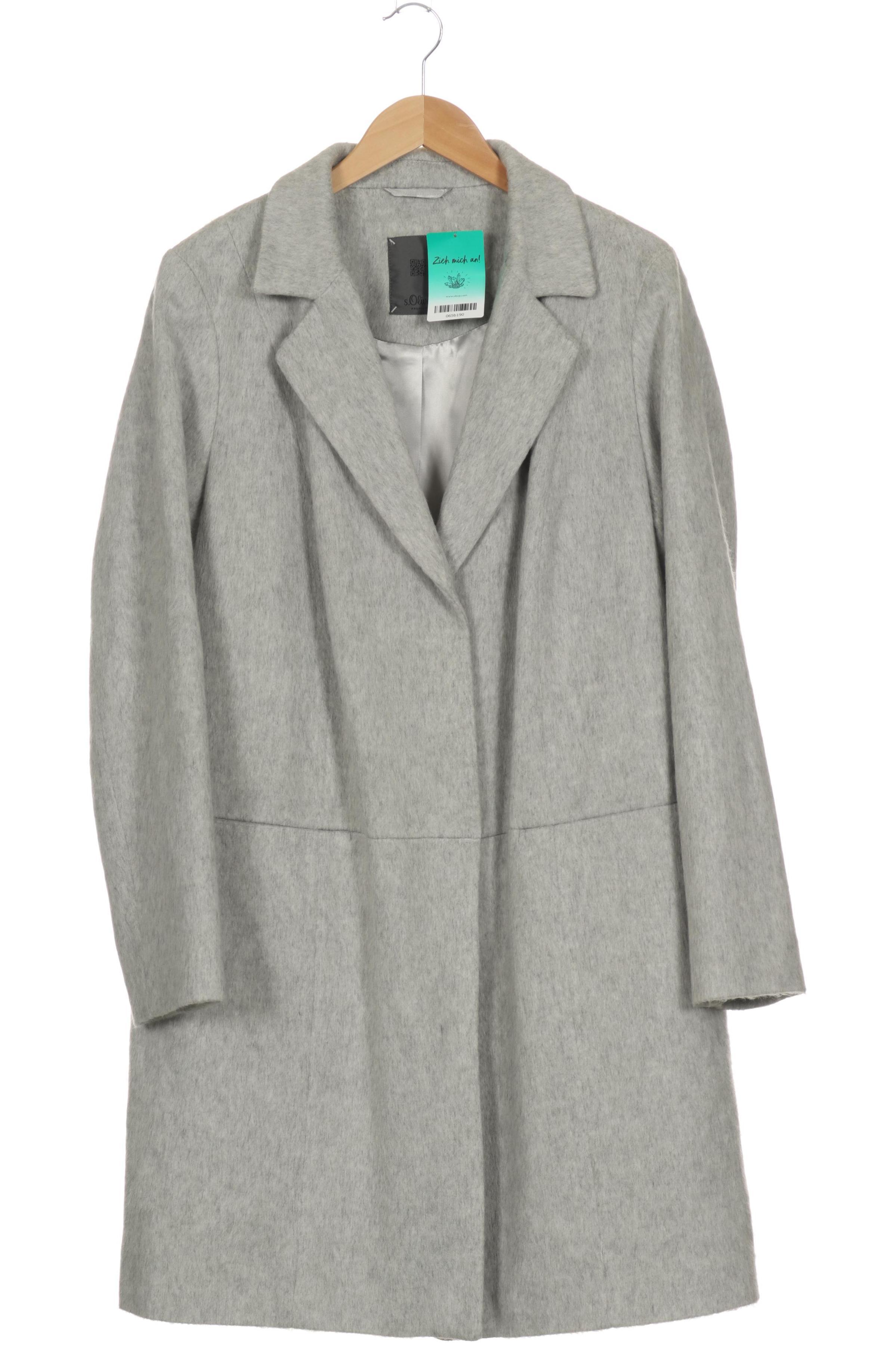 

s.Oliver Selection Damen Mantel, grau, Gr. 44