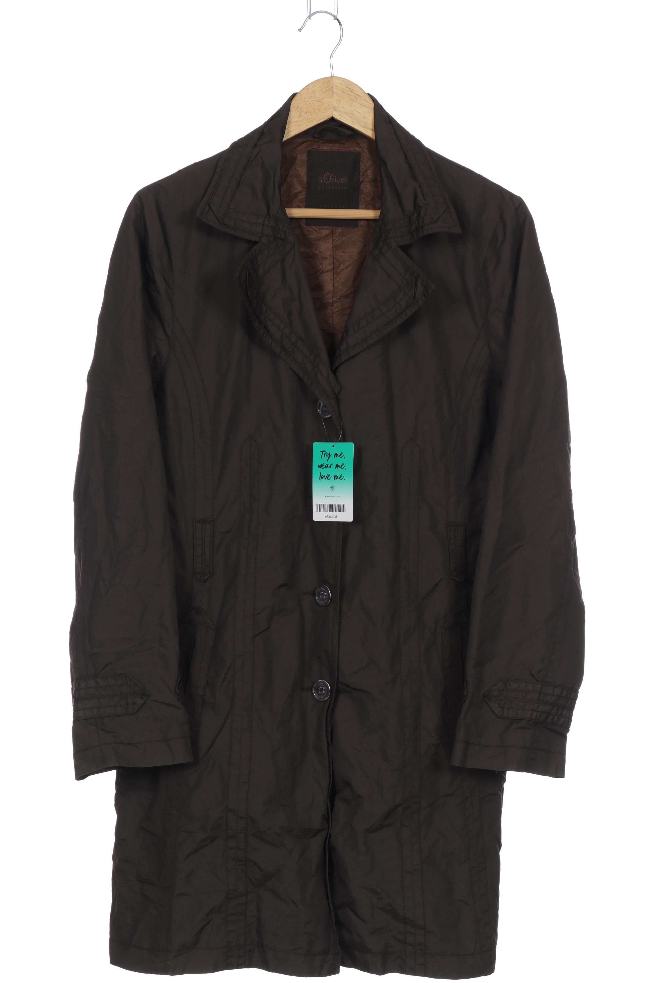 

s.Oliver Selection Damen Mantel, braun, Gr. 40