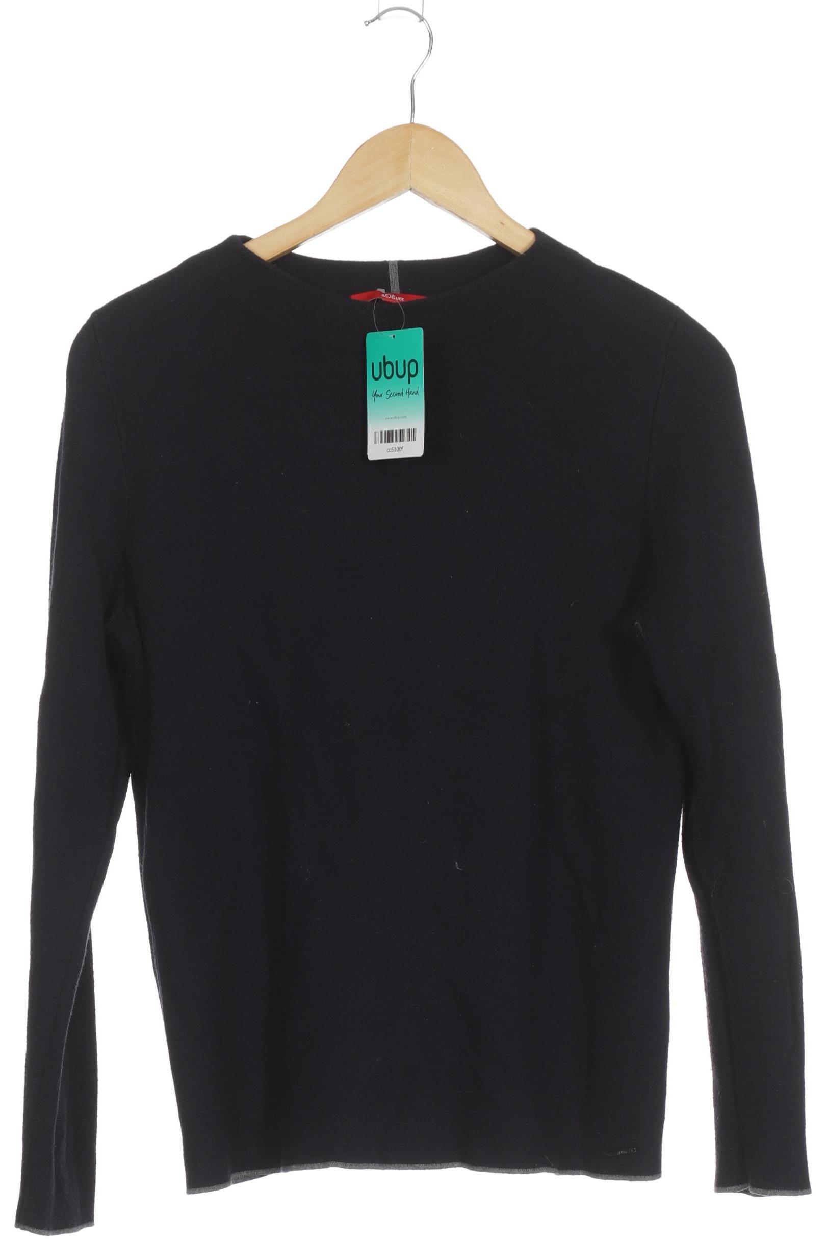 

s.Oliver Selection Damen Pullover, blau, Gr. 42