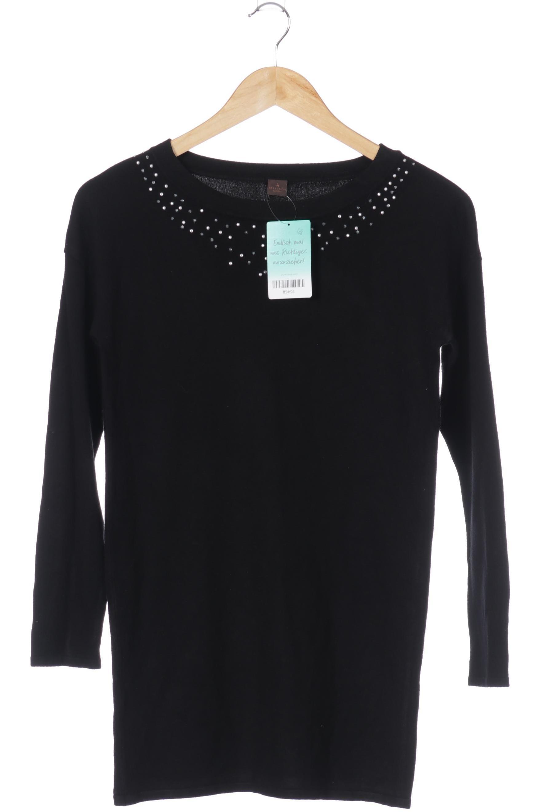 

s.Oliver Selection Damen Pullover, schwarz, Gr.