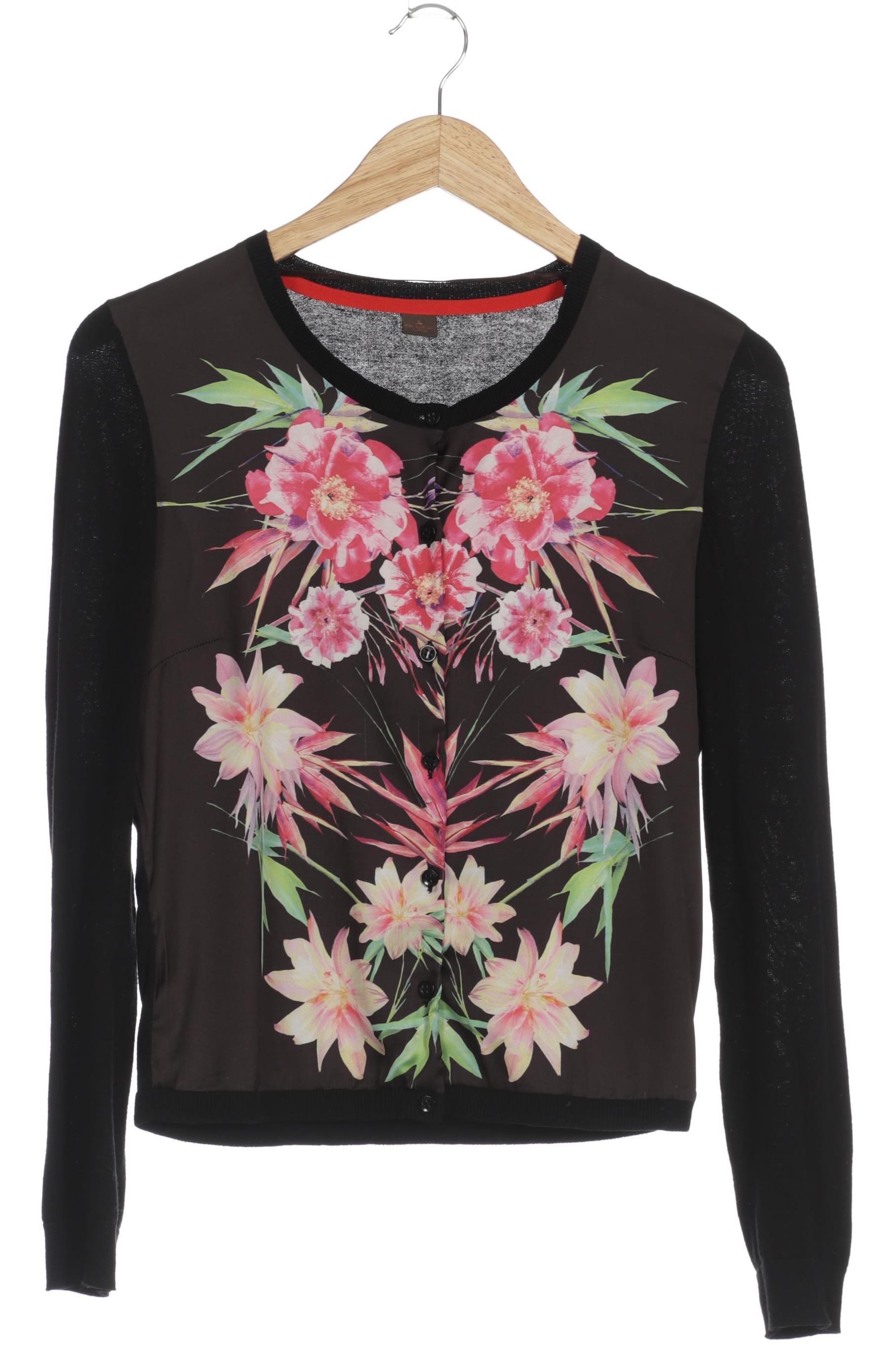 

s.Oliver Selection Damen Strickjacke, schwarz, Gr. 36