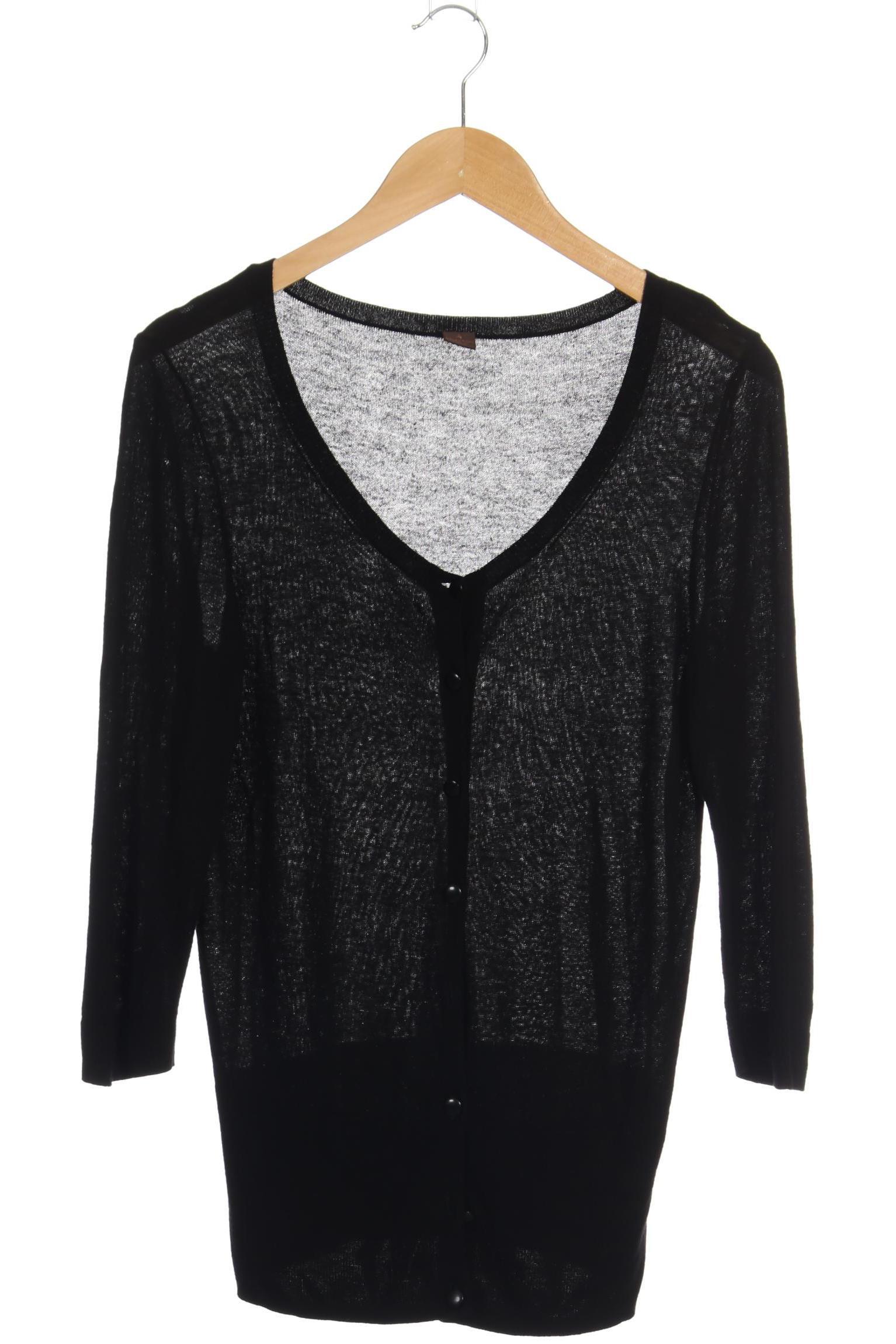 

s.Oliver Selection Damen Strickjacke, schwarz, Gr. 42