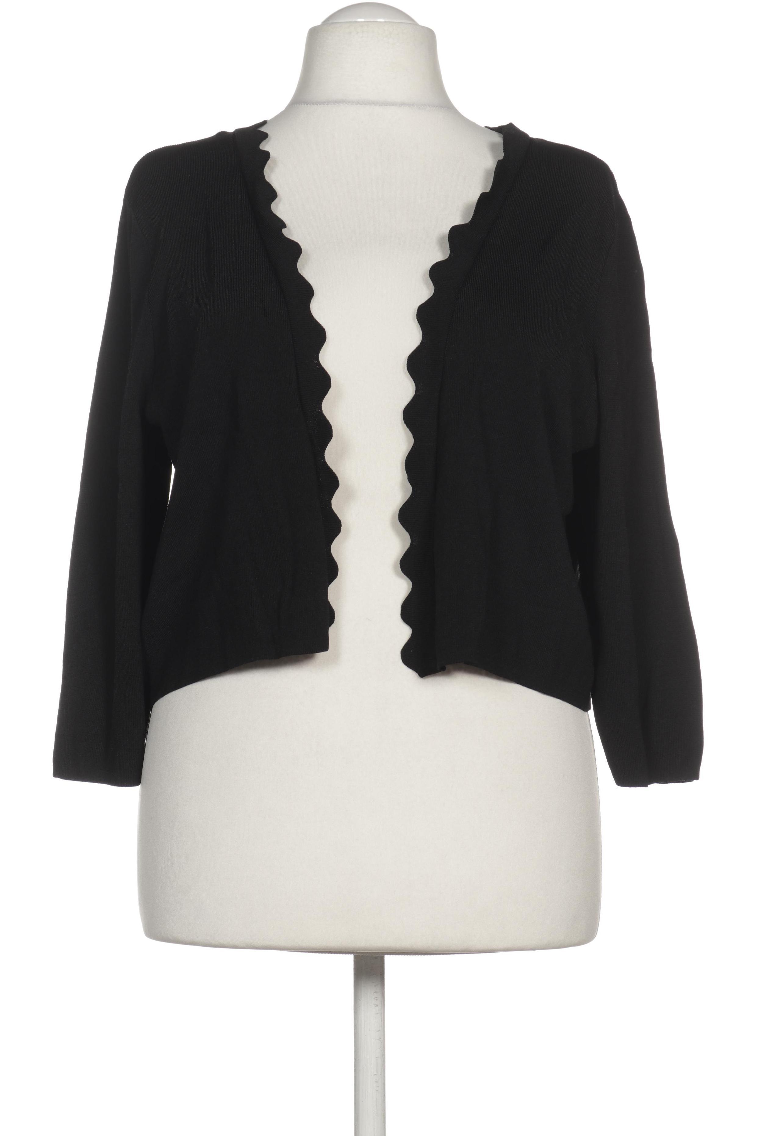 

s.Oliver Selection Damen Strickjacke, schwarz, Gr. 46