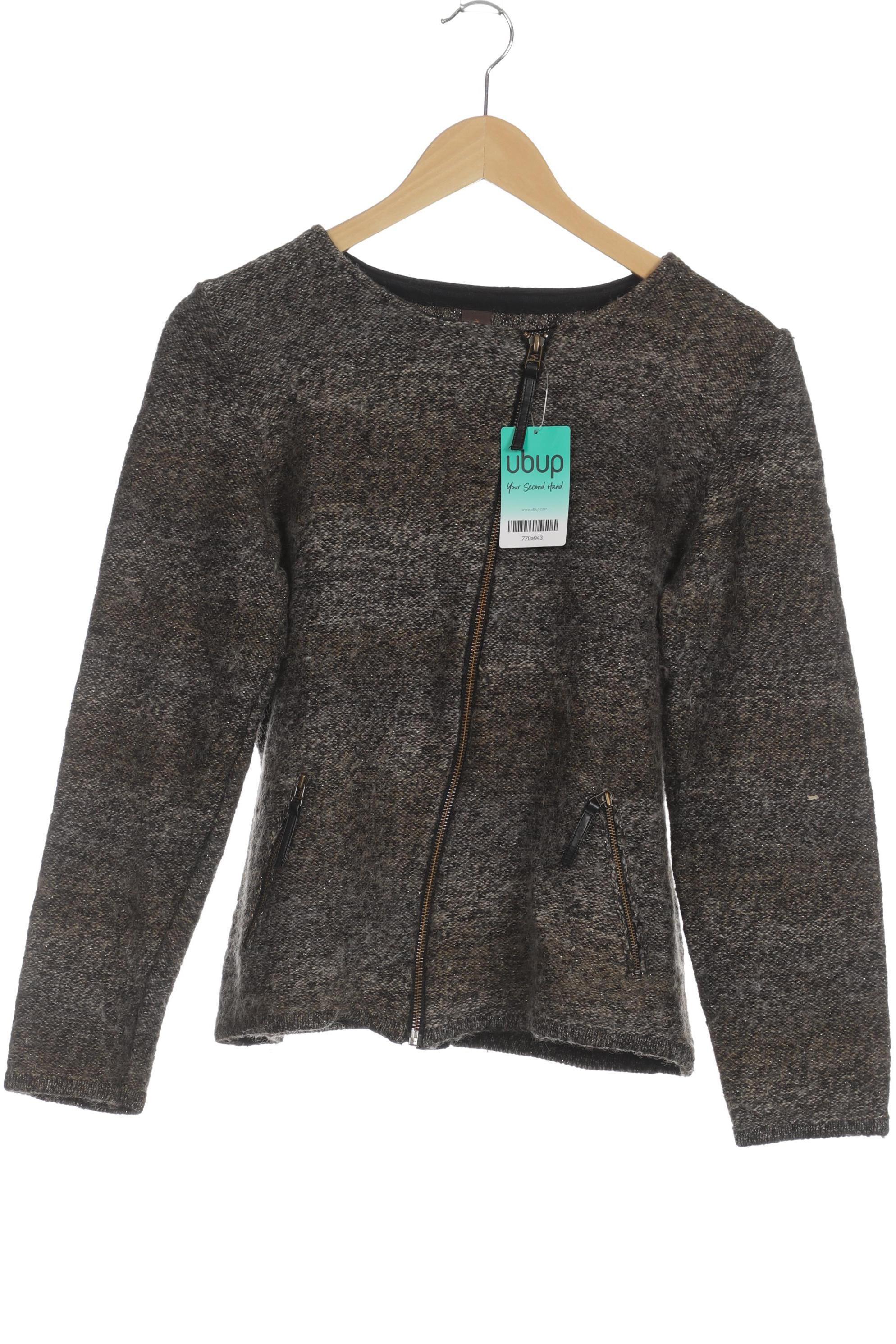 

s.Oliver Selection Damen Strickjacke, grau, Gr. 44