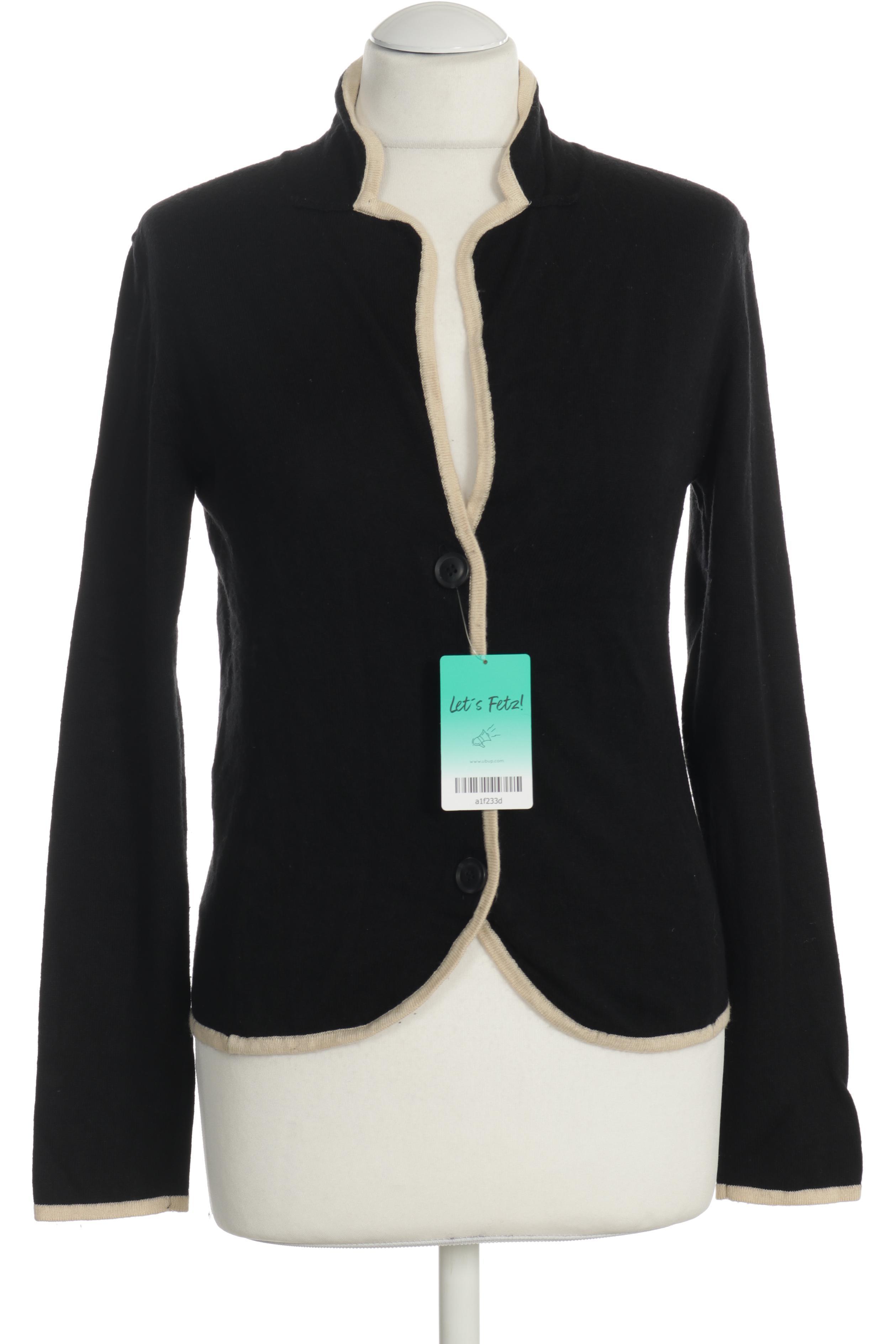 

s.Oliver Selection Damen Strickjacke, schwarz, Gr. 36