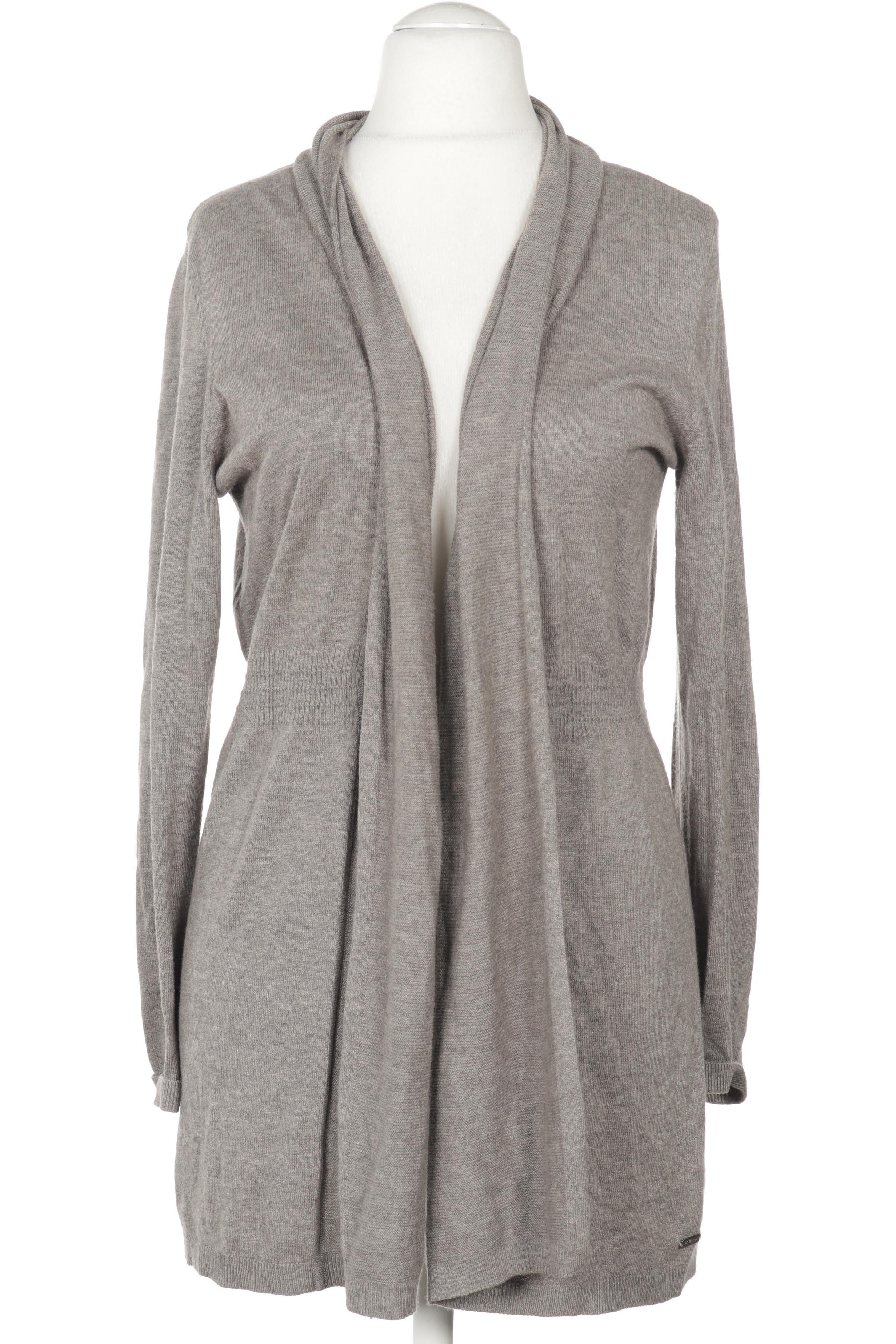 

s.Oliver Selection Damen Strickjacke, grau, Gr. 40