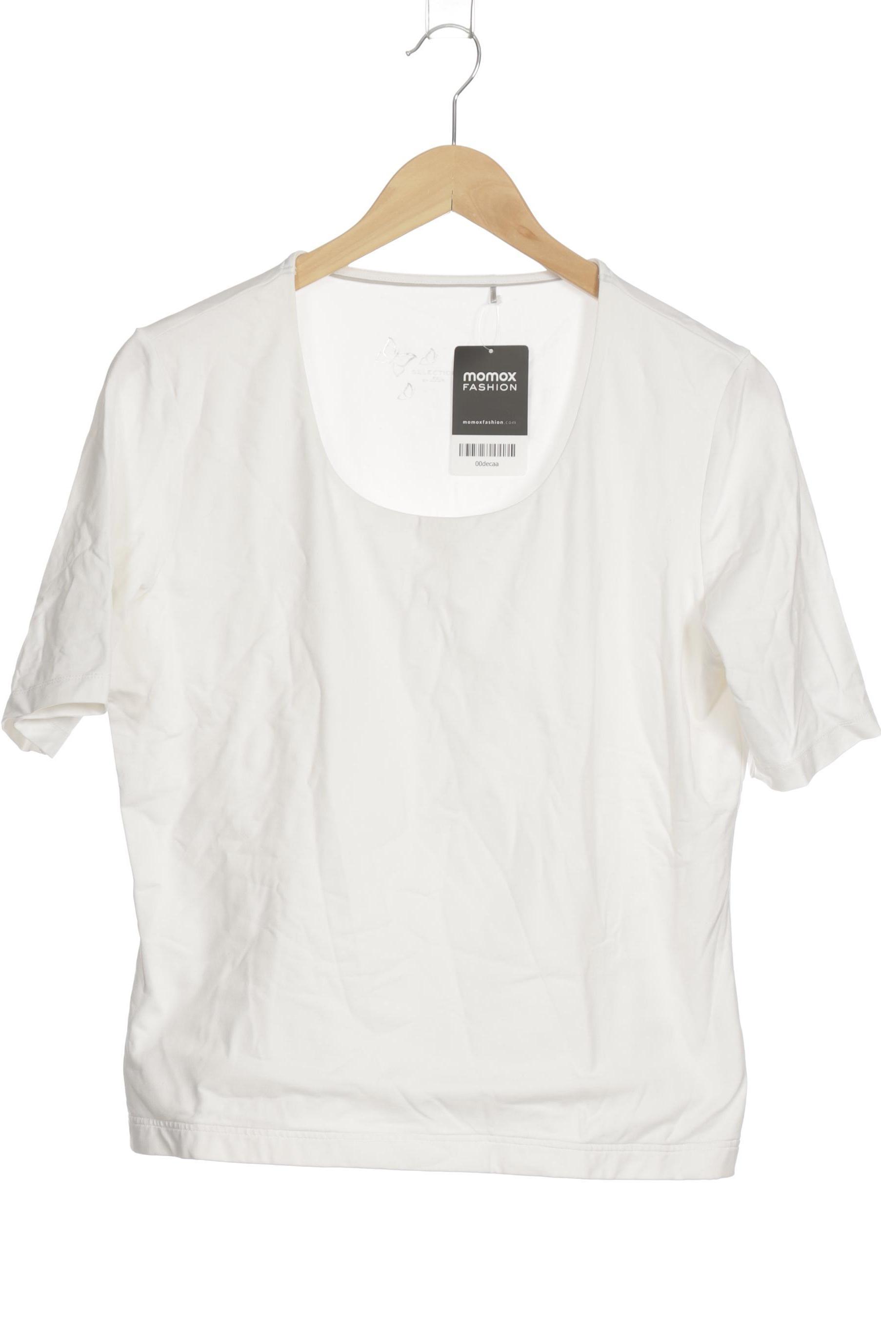 

s.Oliver Selection Damen T-Shirt, weiß, Gr.