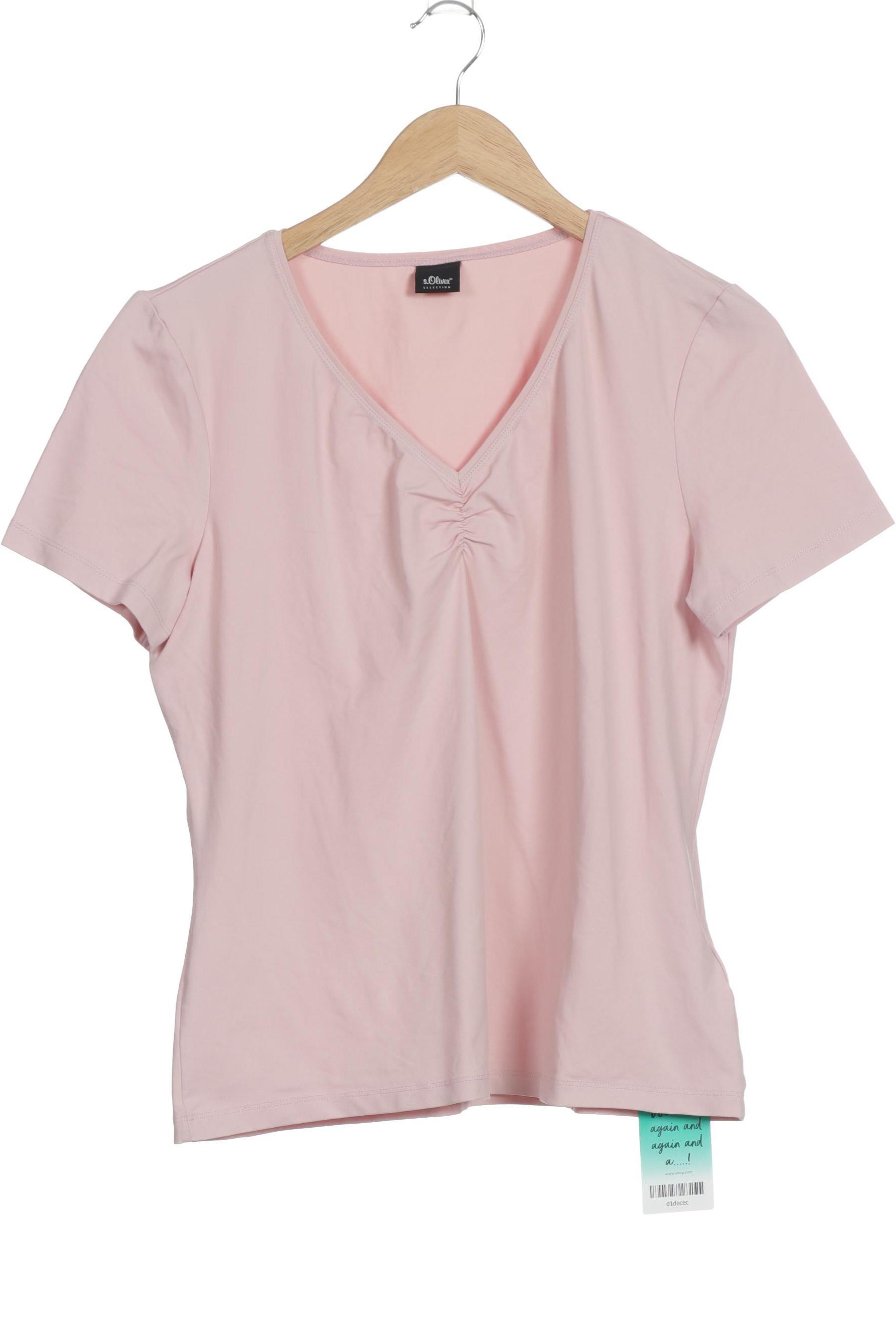 Thumbnail - s.Oliver Selection Damen T-Shirt, pink, Gr. 44