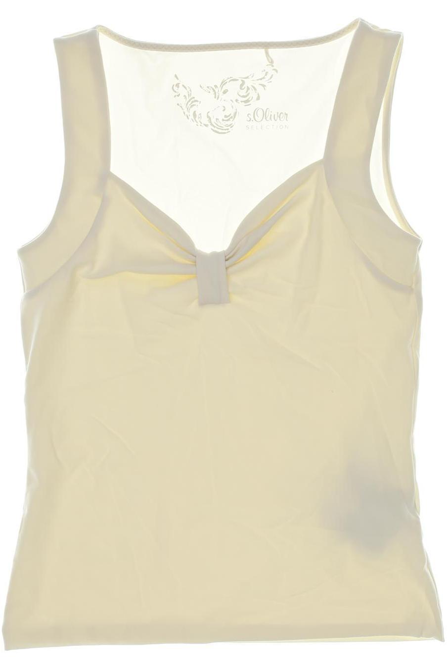 

s.Oliver Selection Damen Top, beige, Gr. 36