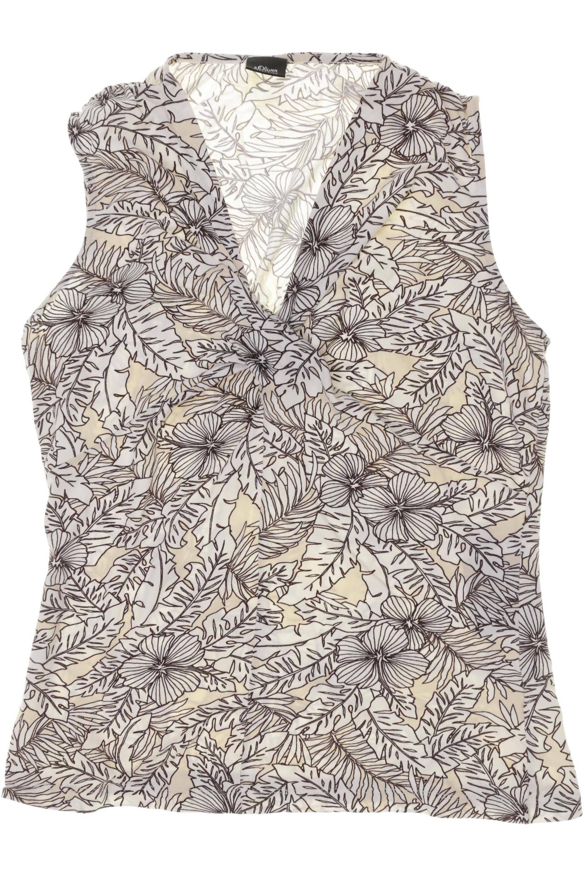 

s.Oliver Selection Damen Top, beige, Gr. 40