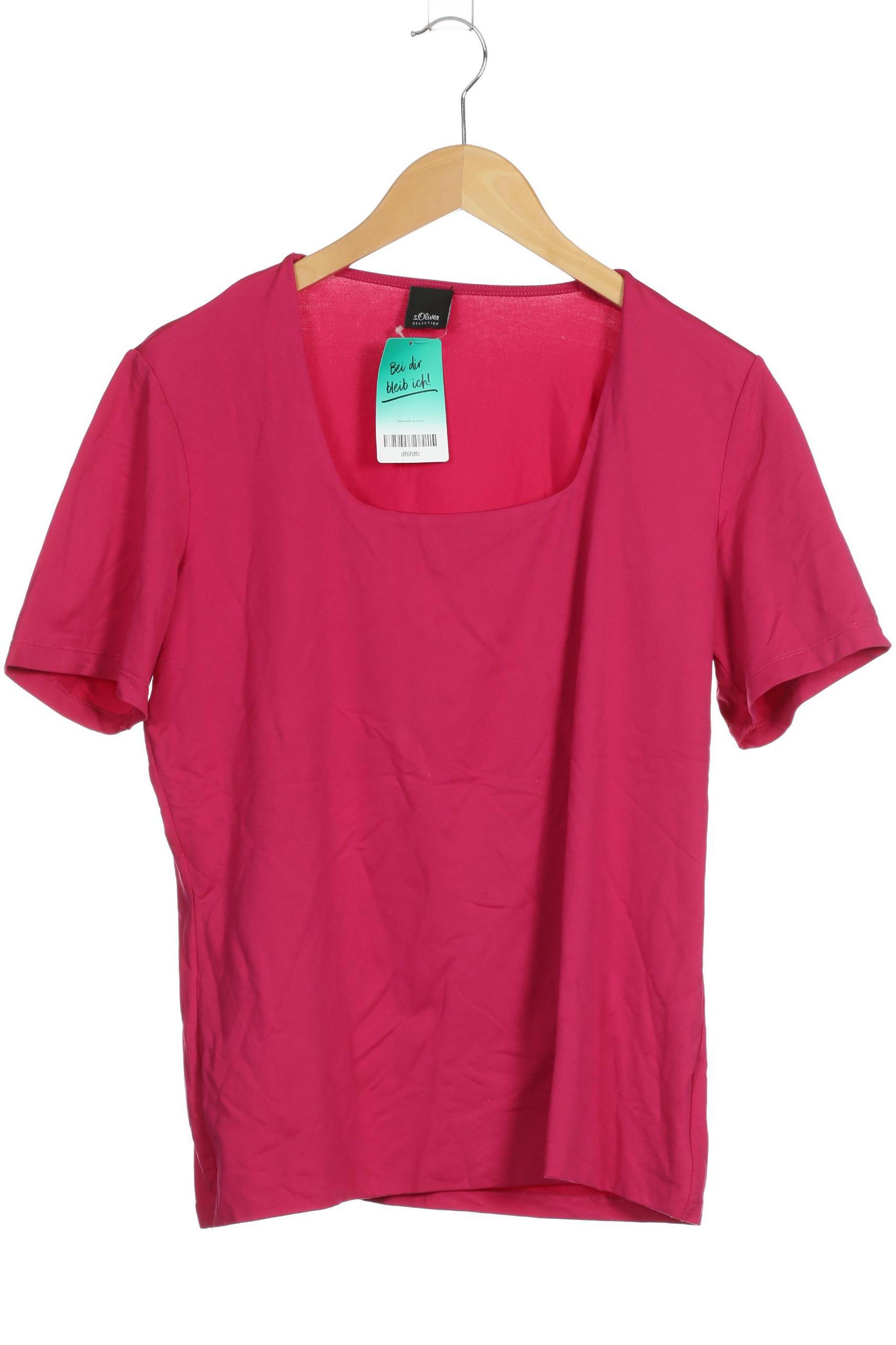 

s.Oliver Selection Damen T-Shirt, pink, Gr. 44