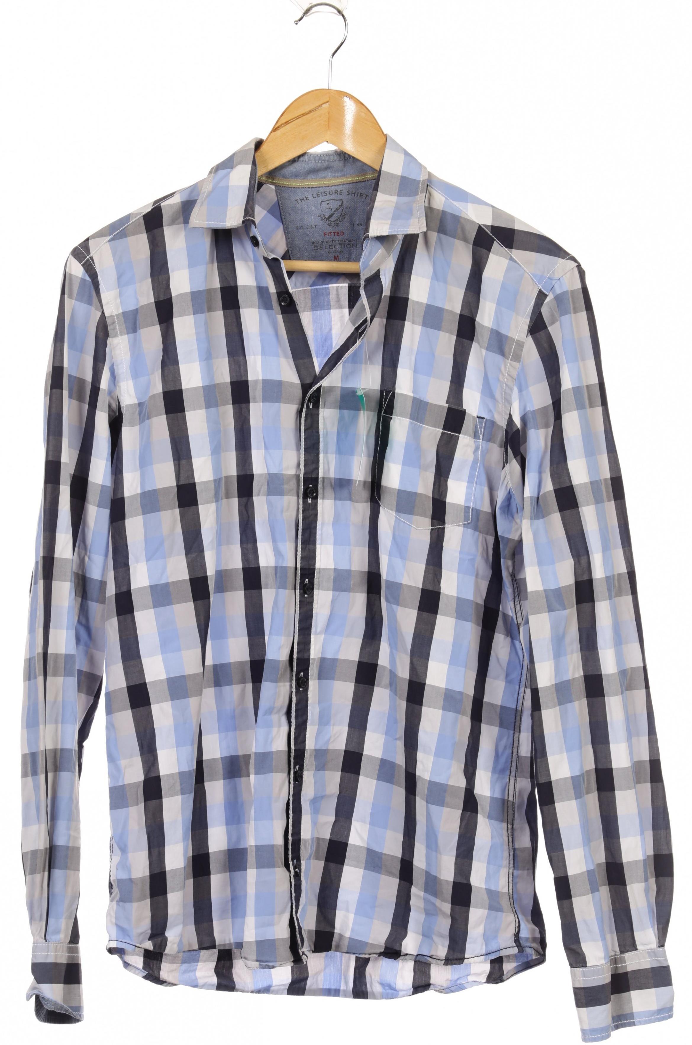 

s.Oliver Selection Herren Hemd, blau, Gr.