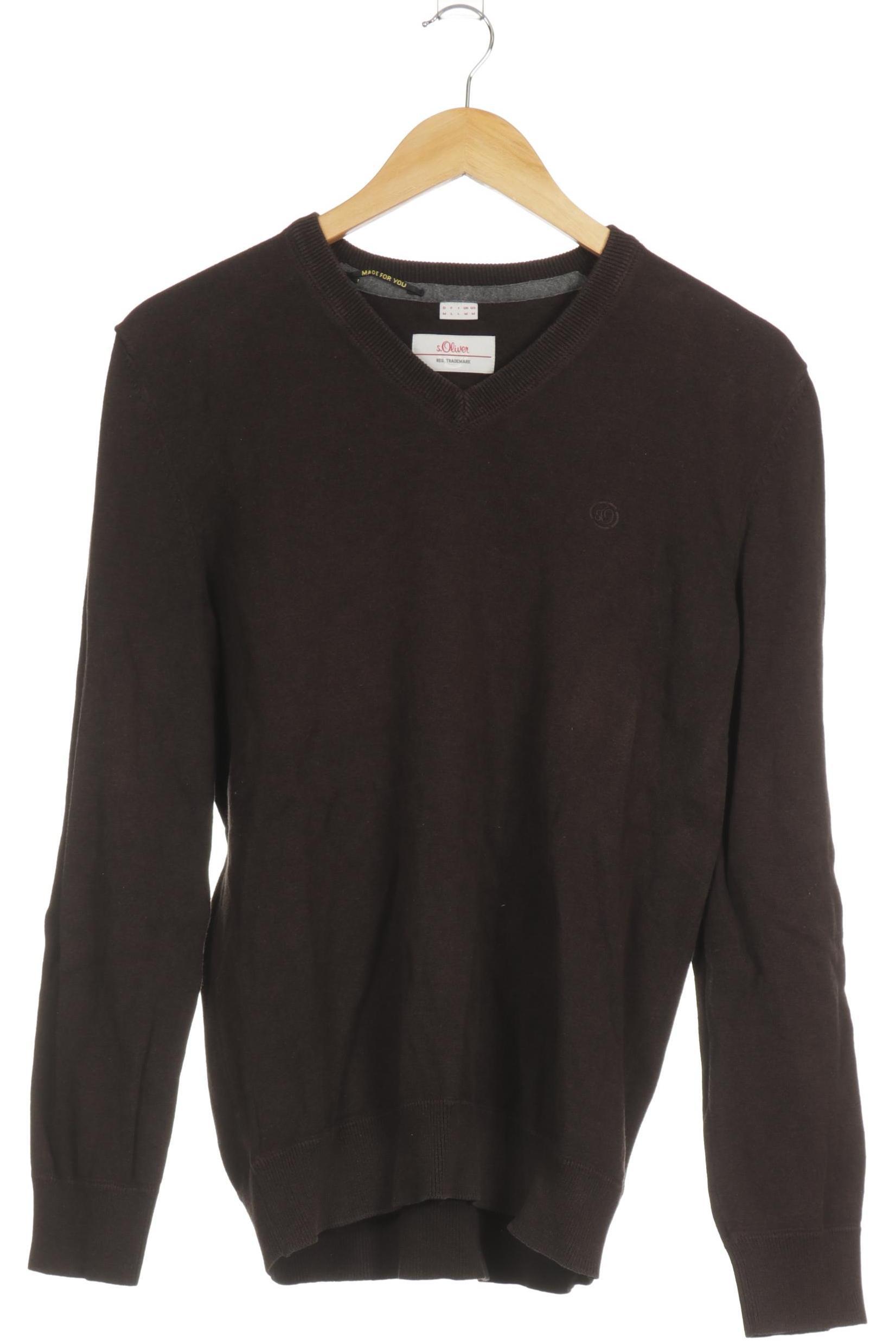 

s.Oliver Selection Herren Pullover, braun, Gr.