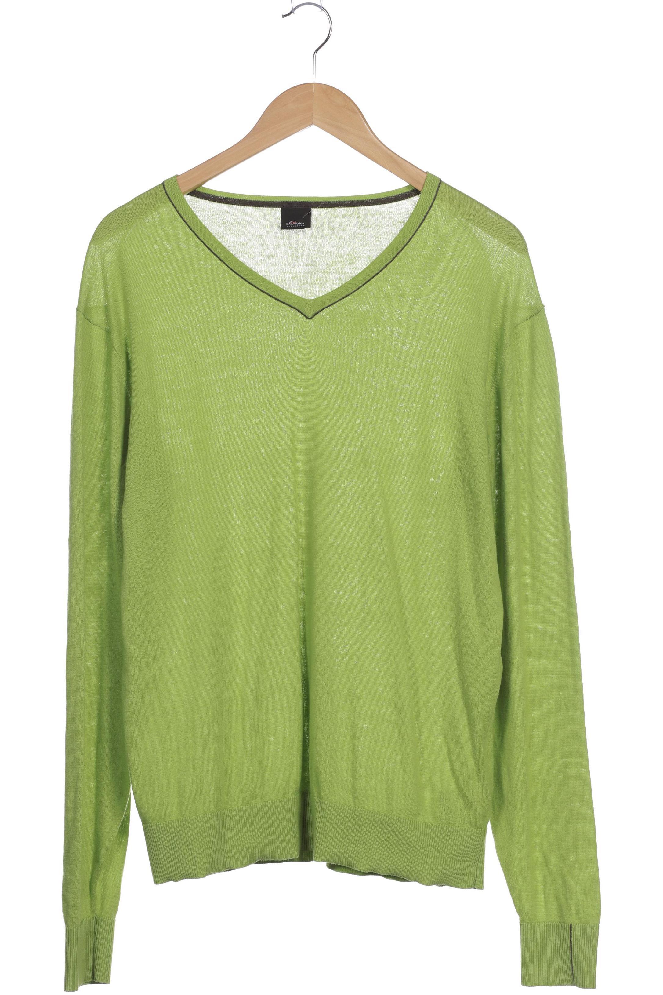 

s.Oliver Selection Herren Pullover, grün, Gr.