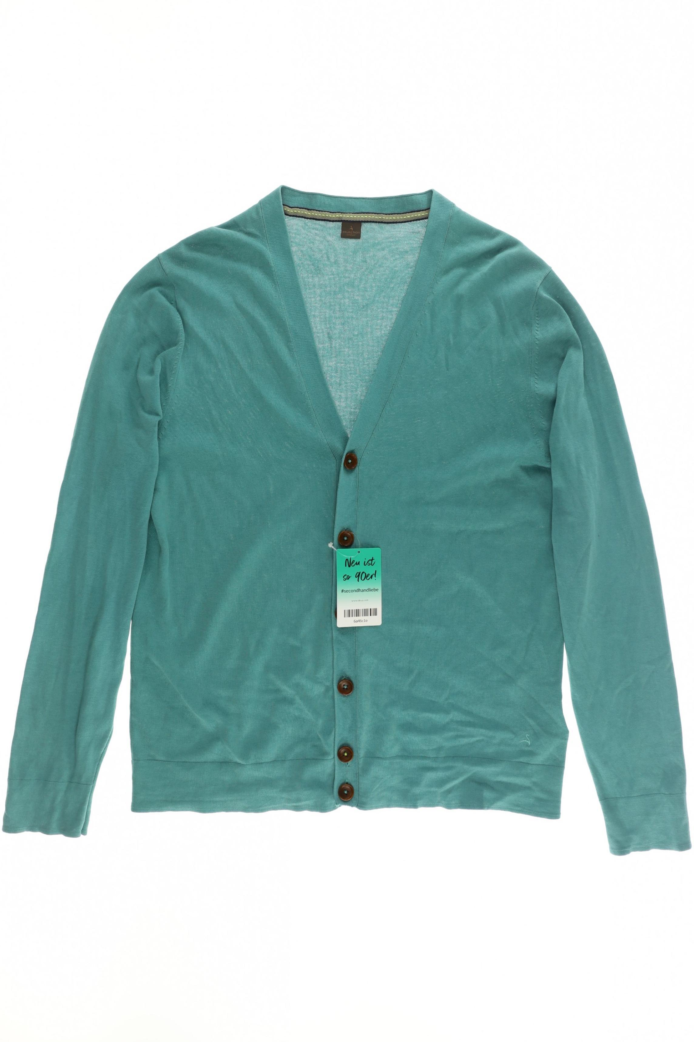 Thumbnail - s.Oliver Selection Herren Strickjacke, blau, Gr.