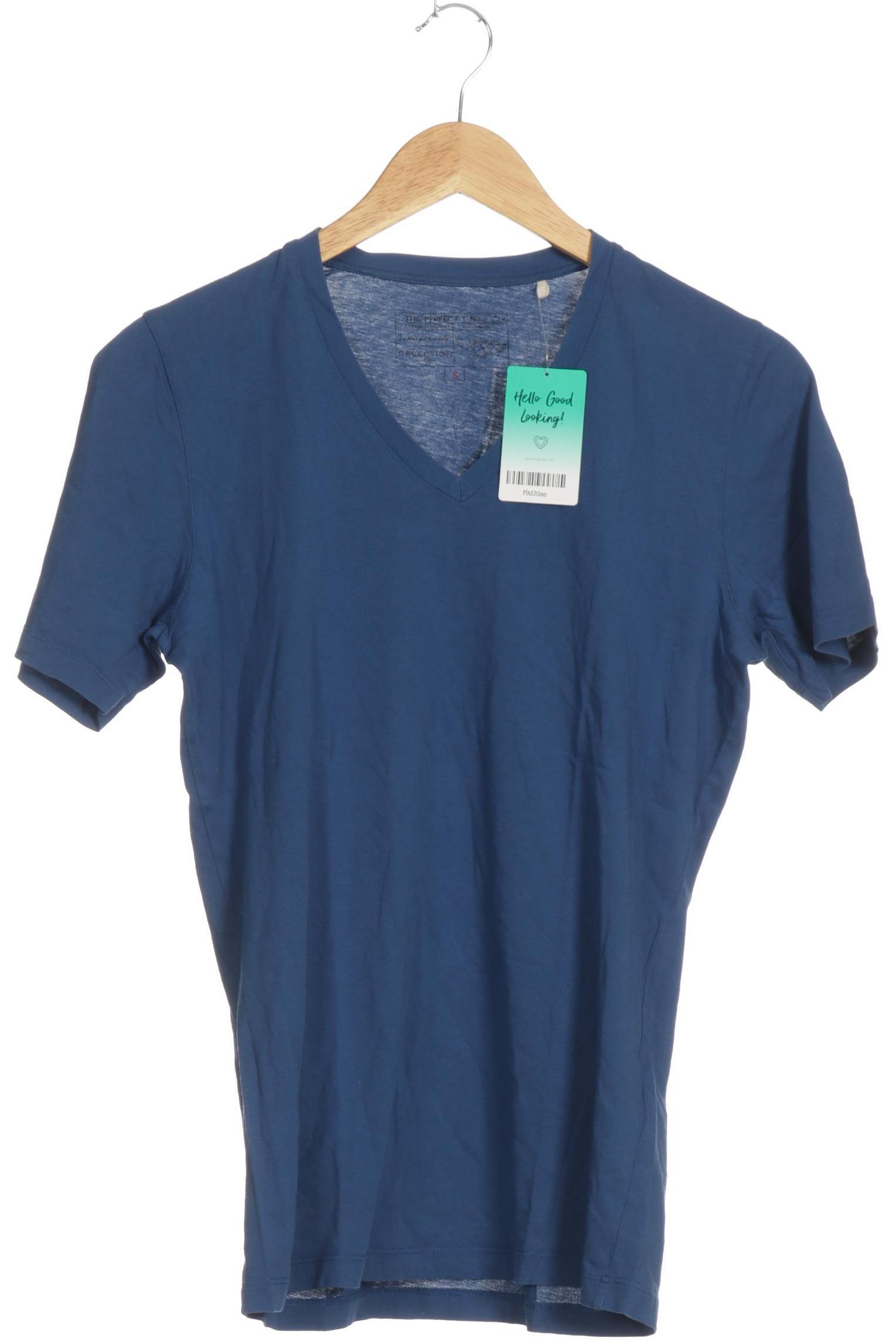 

s.Oliver Selection Herren T-Shirt, blau, Gr.