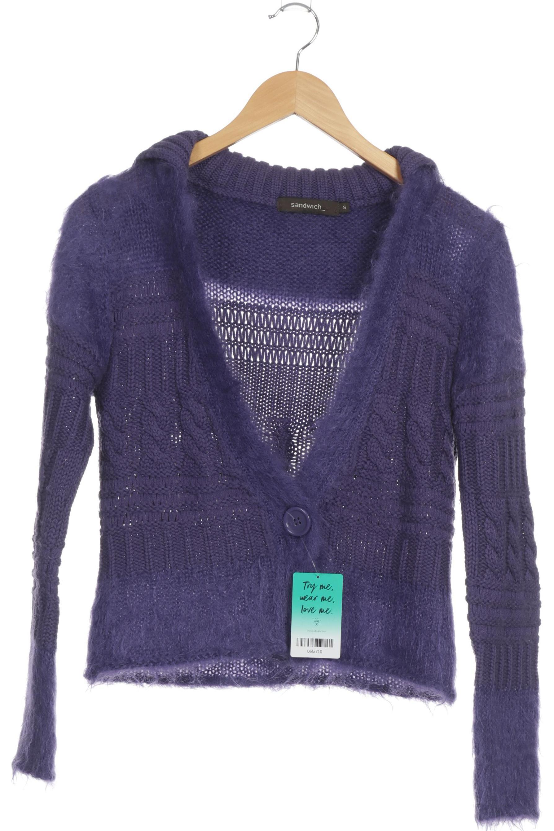 

sandwich_ Damen Strickjacke, lila, Gr.