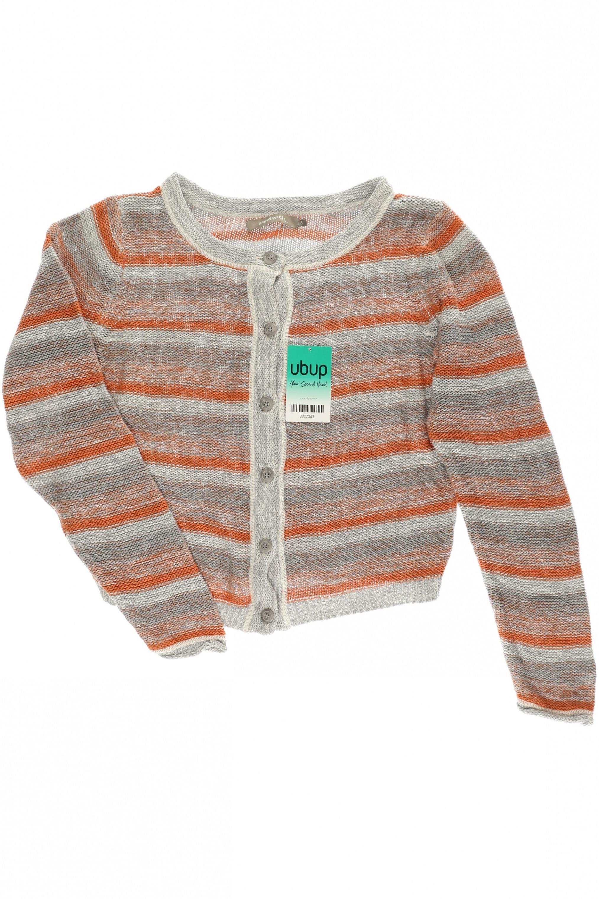 

sandwich_ Damen Strickjacke, grau, Gr.