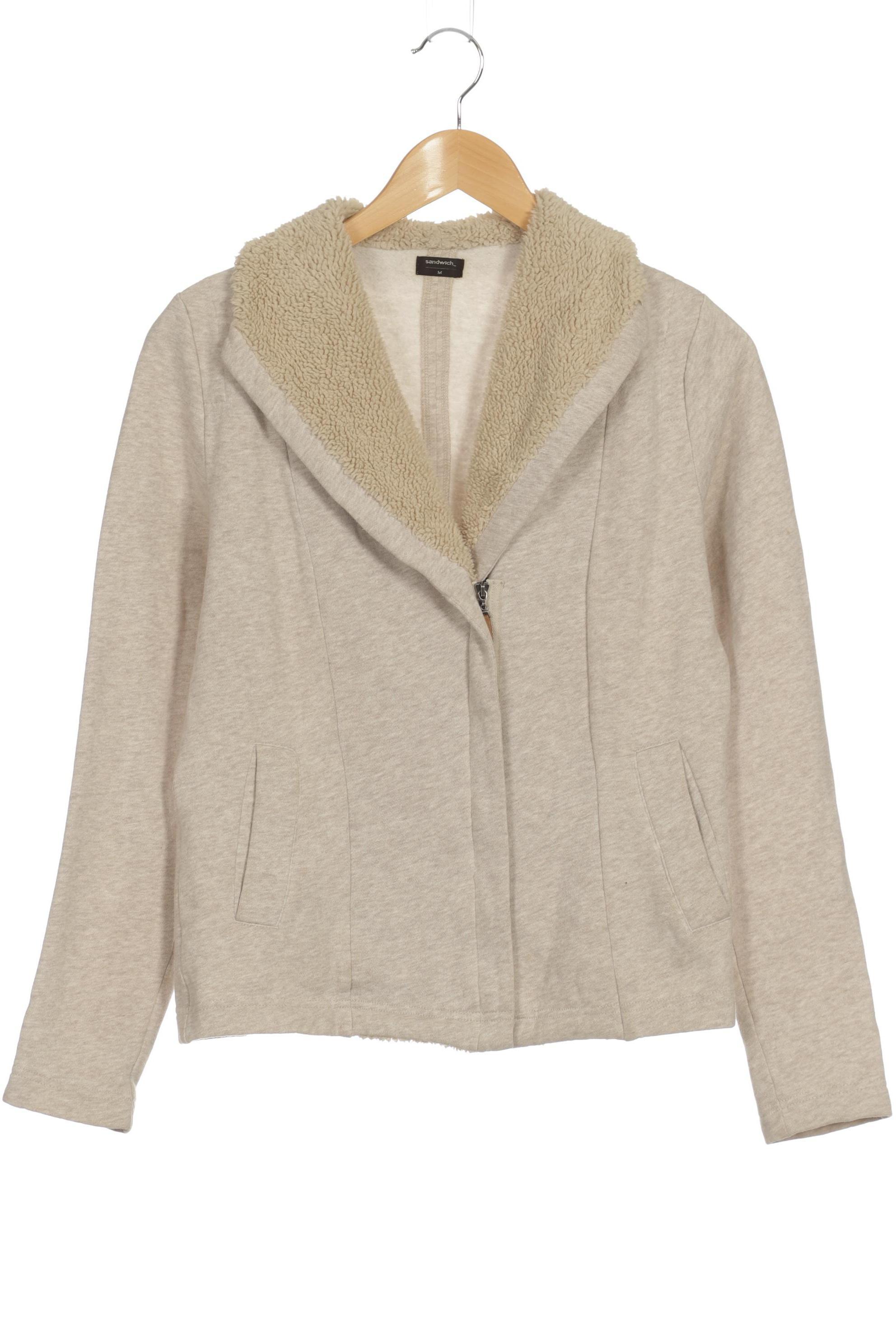 

sandwich_ Damen Strickjacke, beige, Gr.