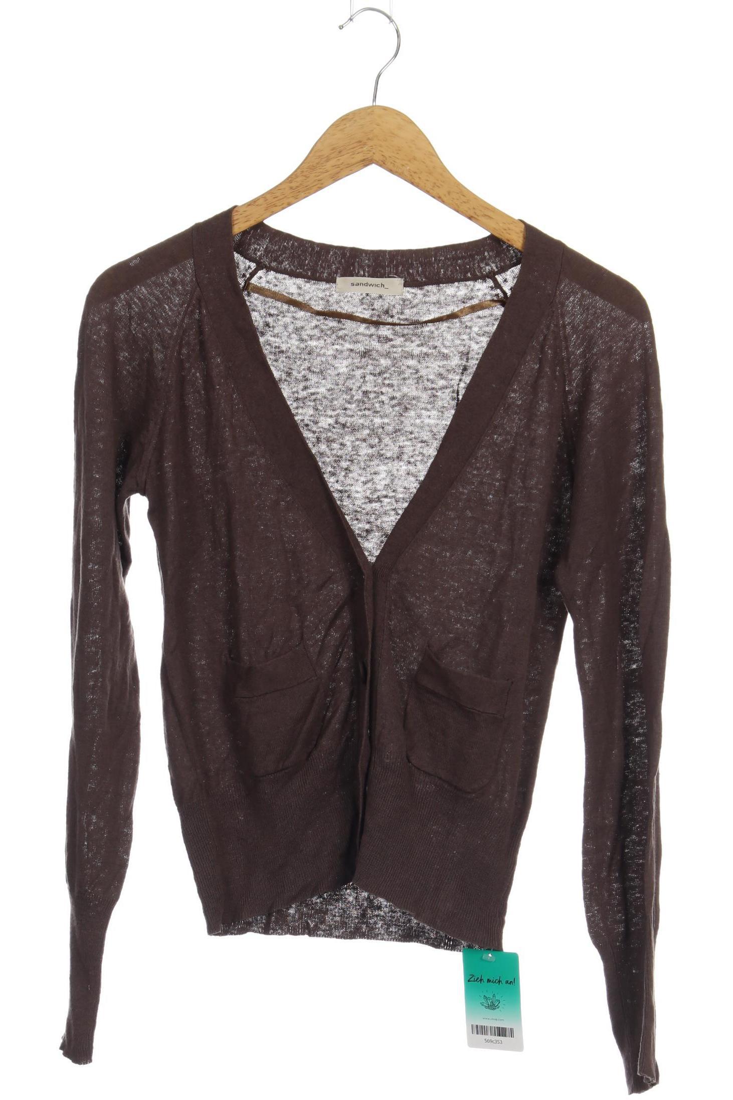 

sandwich_ Damen Strickjacke, braun, Gr.