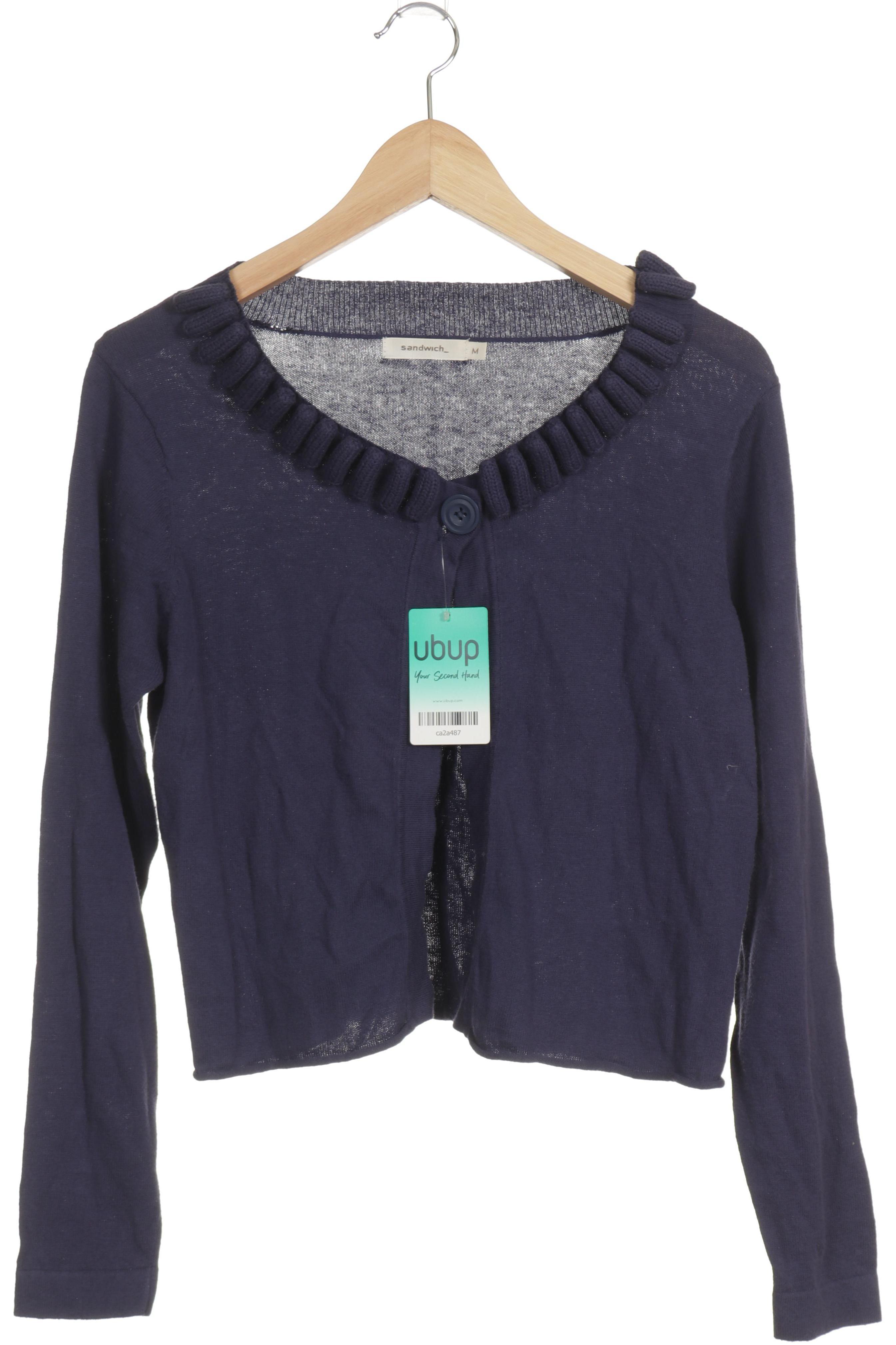 

sandwich_ Damen Strickjacke, blau, Gr.