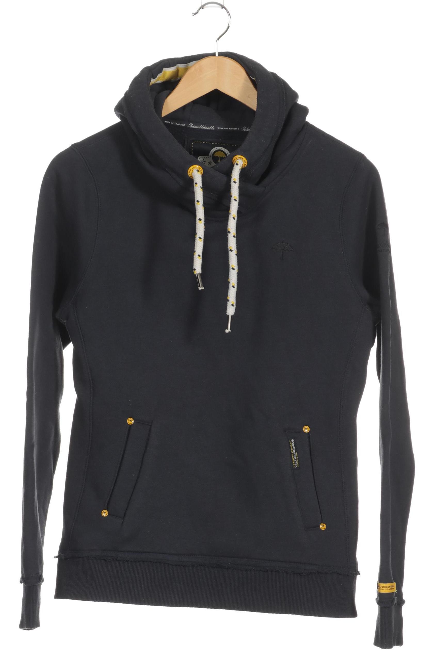 

Schmuddelwedda Damen Kapuzenpullover, blau, Gr.