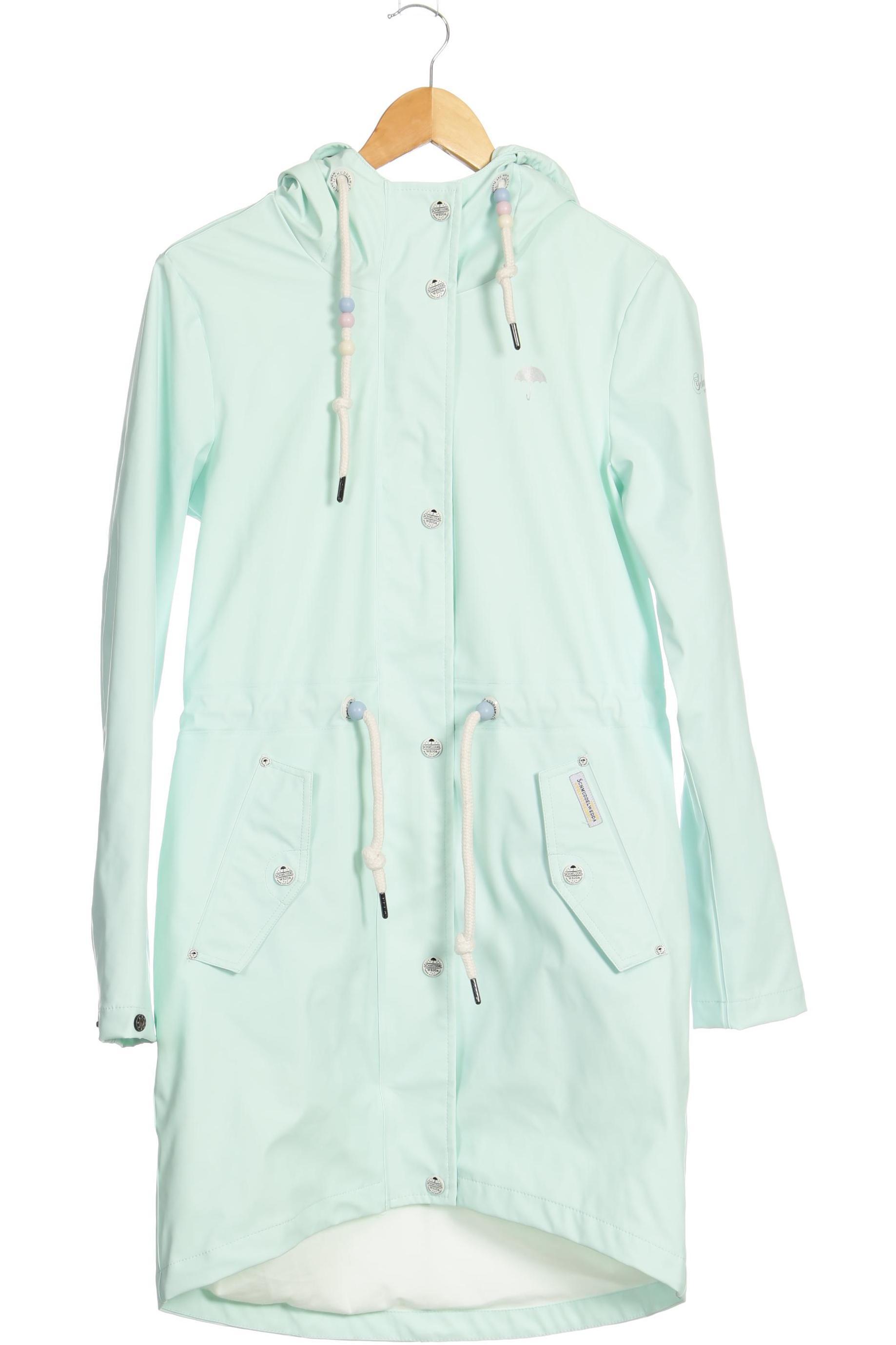 

Schmuddelwedda Damen Mantel, türkis, Gr.