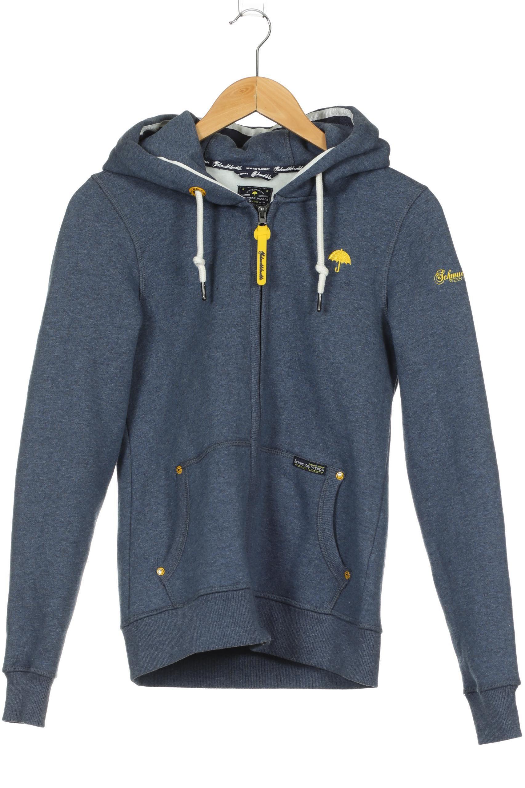 

Schmuddelwedda Damen Kapuzenpullover, blau, Gr.