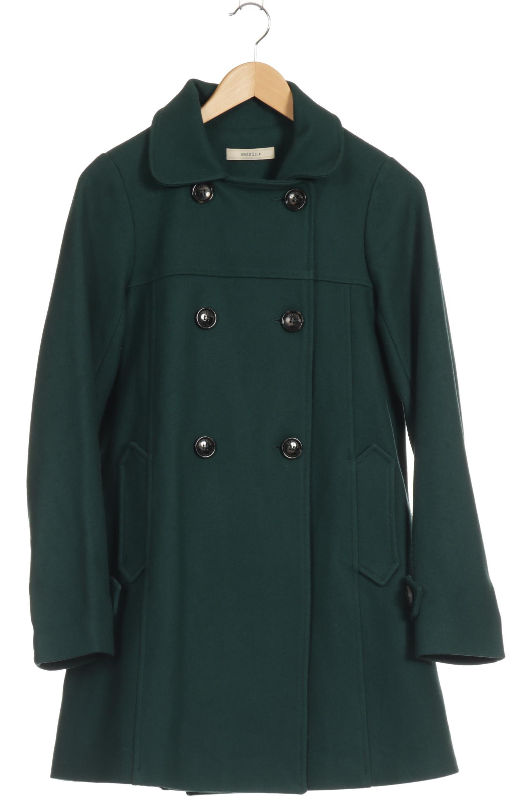 

sessun Damen Mantel, grün, Gr.