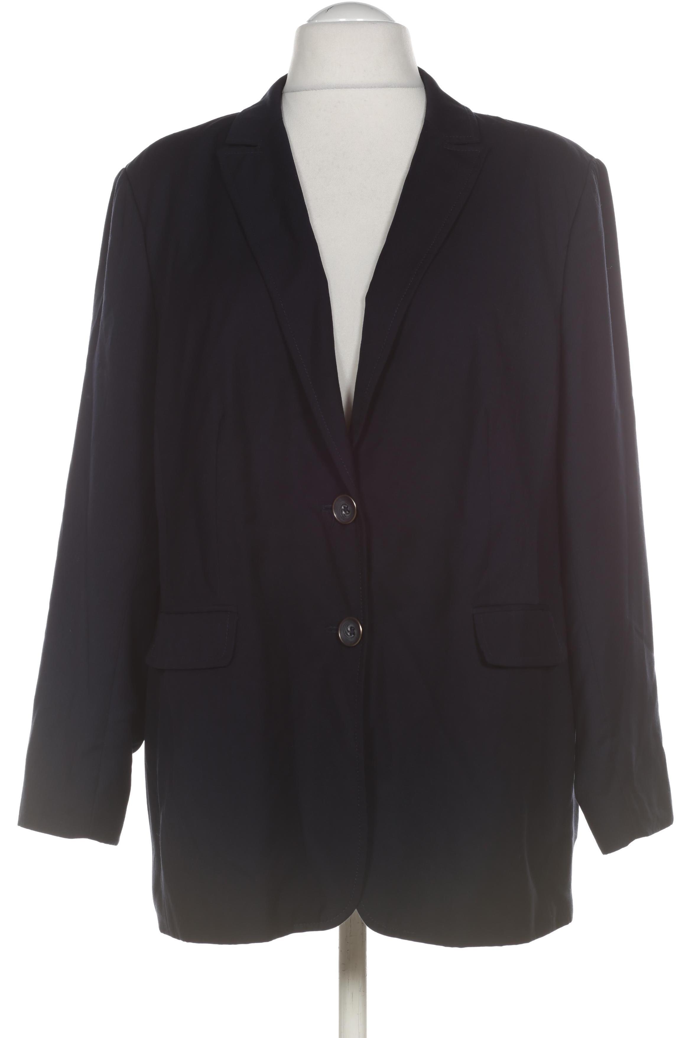 

sheego Damen Blazer, blau, Gr. 50
