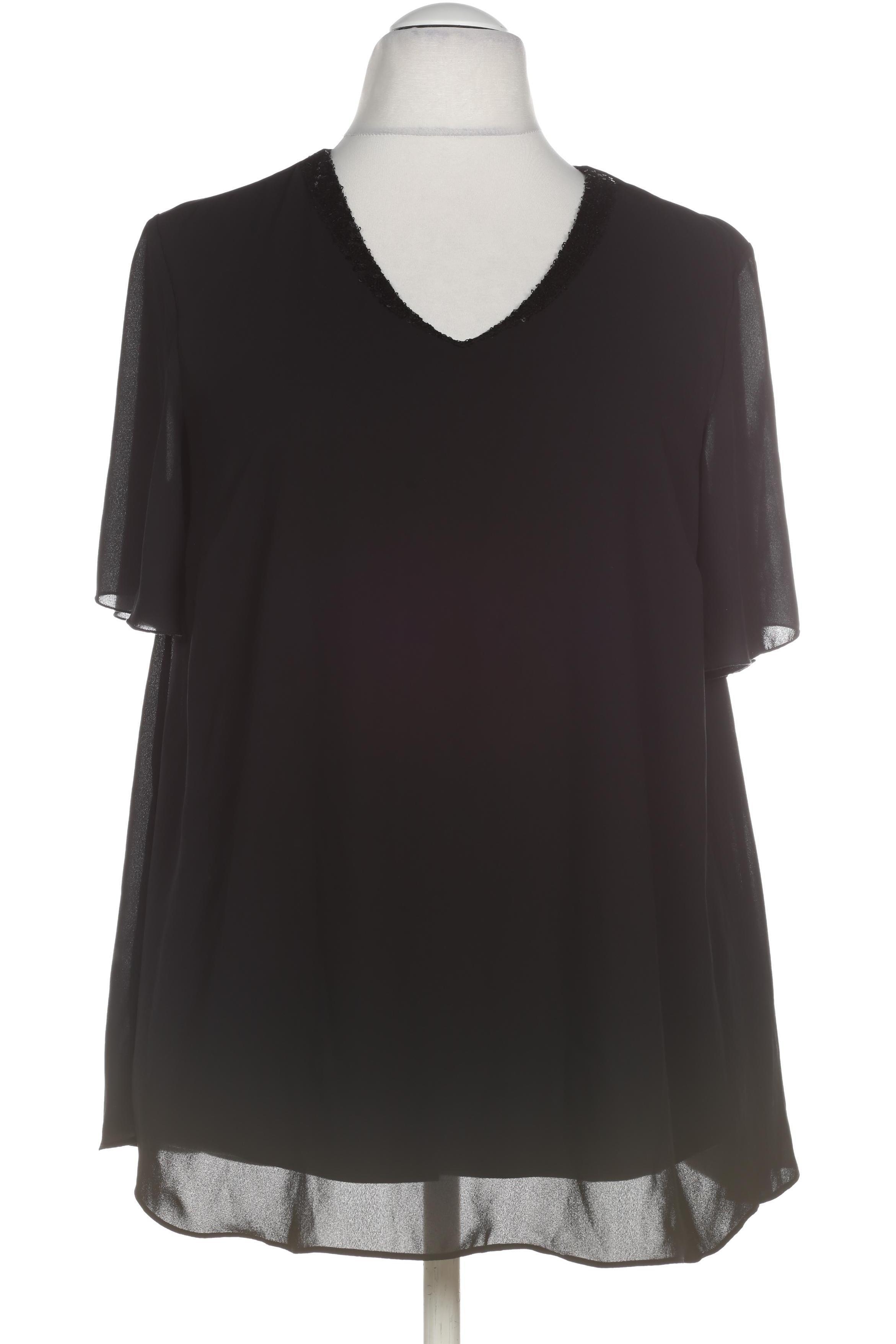 

sheego Damen Bluse, schwarz, Gr. 44