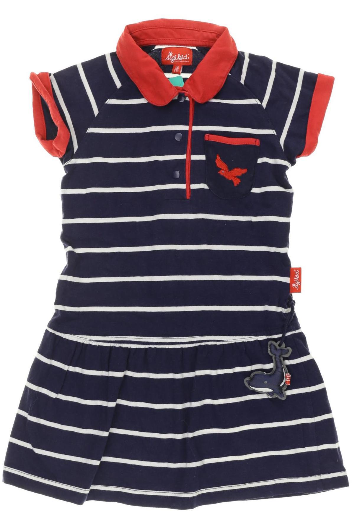 

sigikid Mädchen Kleid, blau, Gr. 116