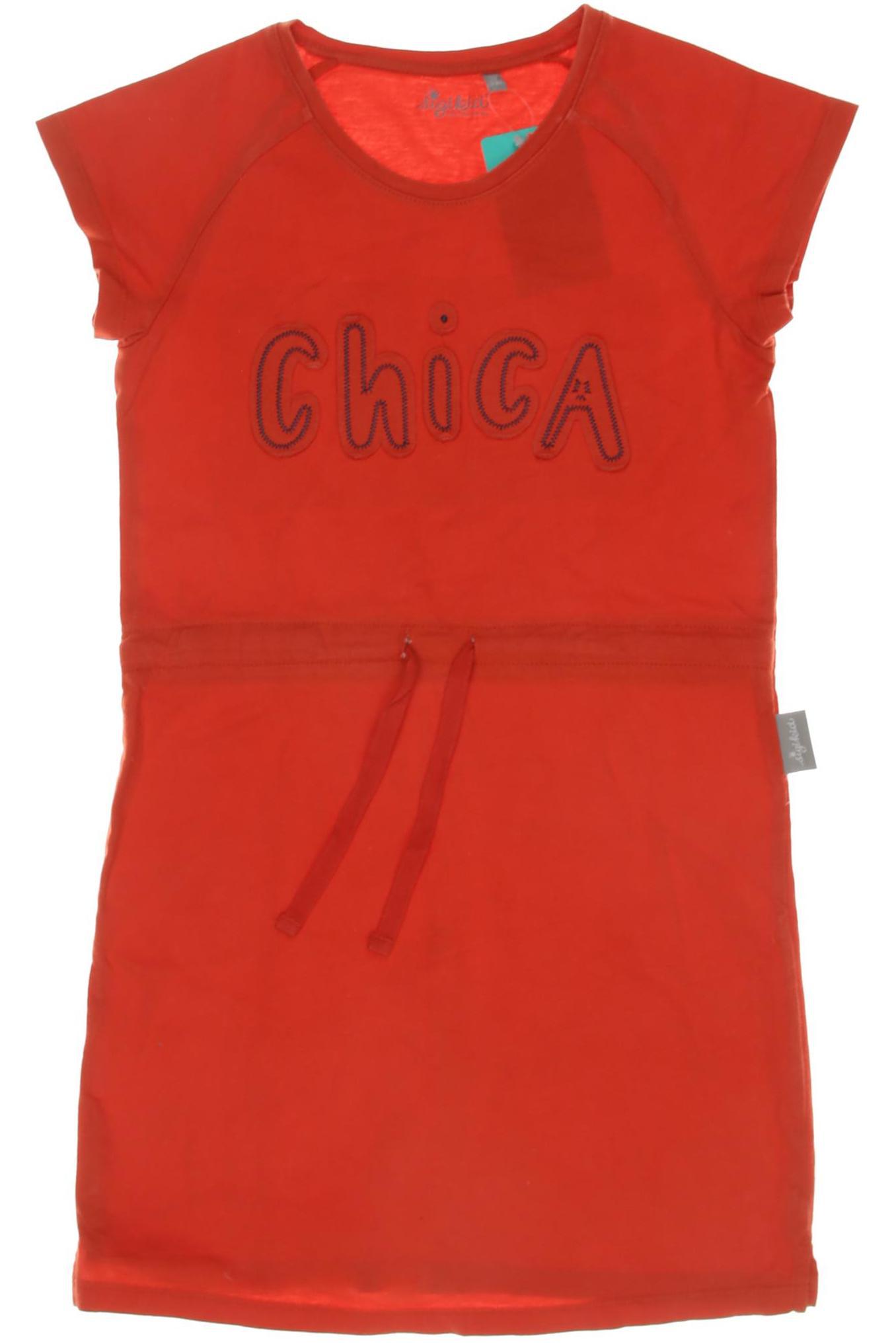 

sigikid Mädchen Kleid, rot, Gr. 128
