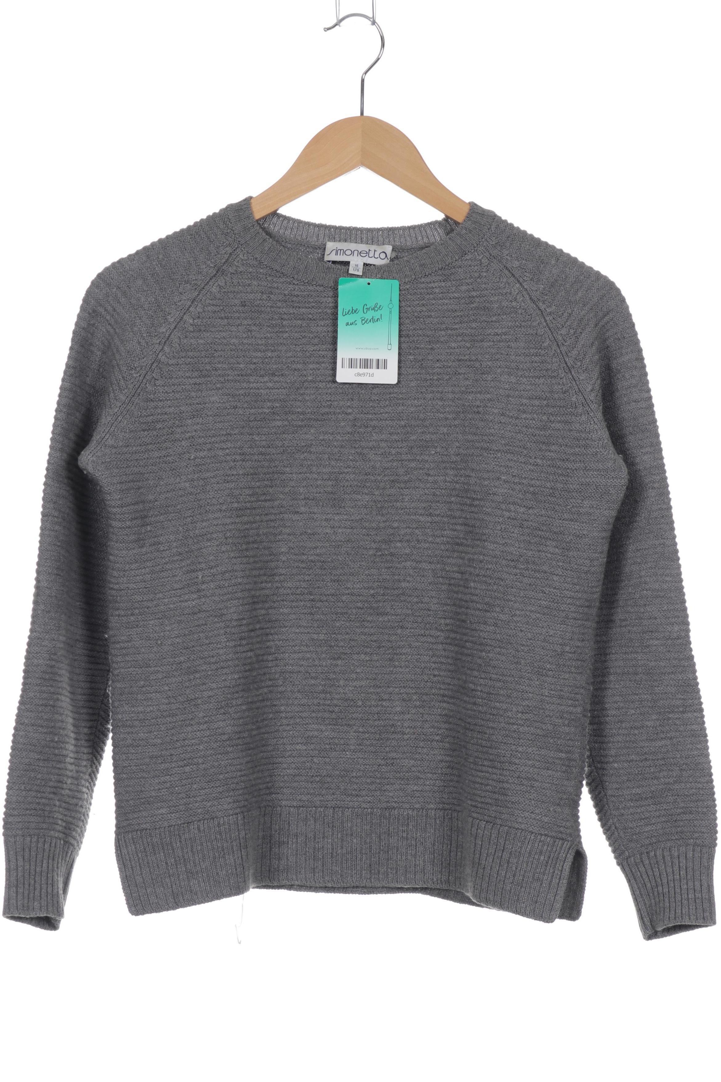 

simonetta Mädchen Pullover, grau, Gr. 170