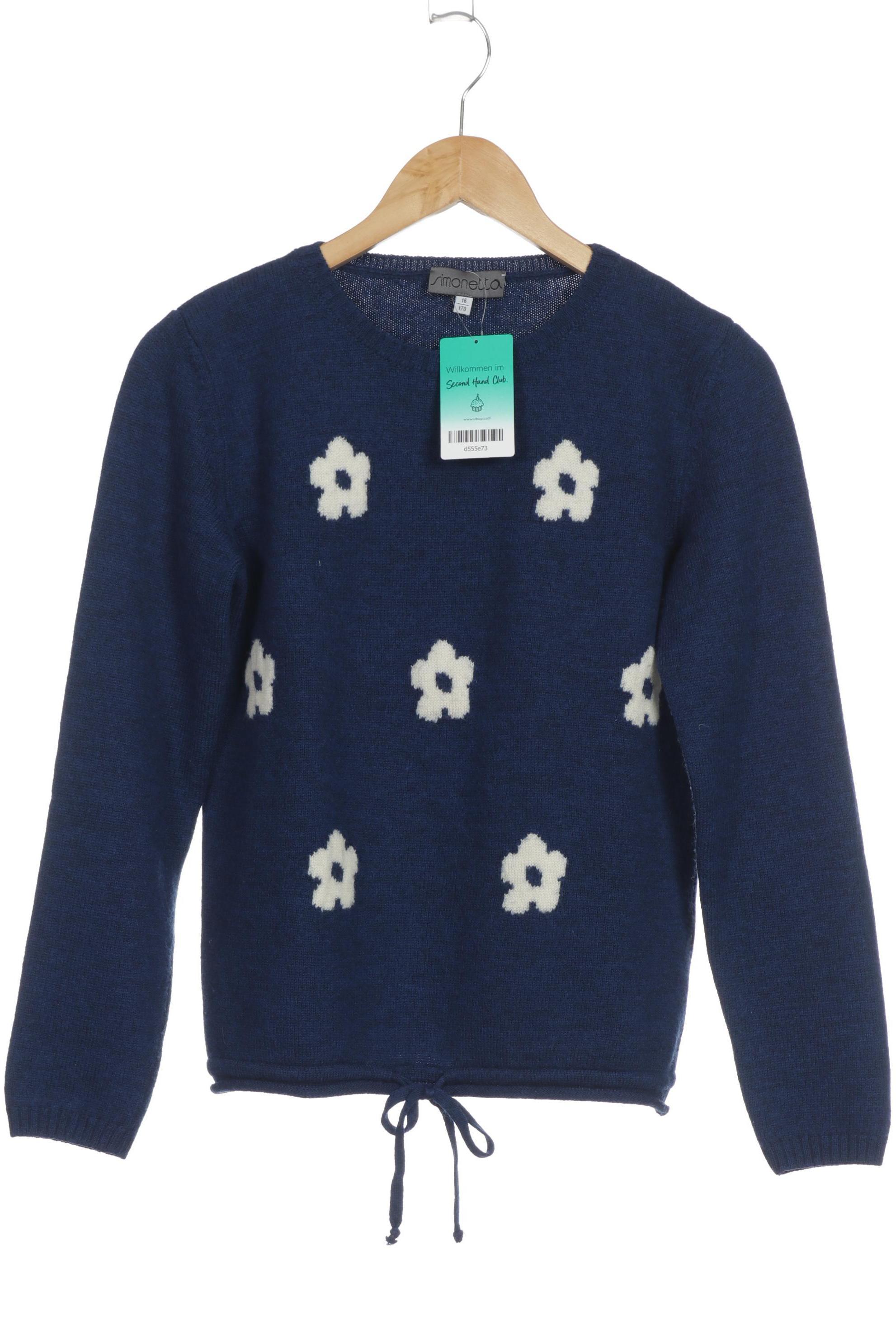 

simonetta Mädchen Pullover, blau, Gr. 170