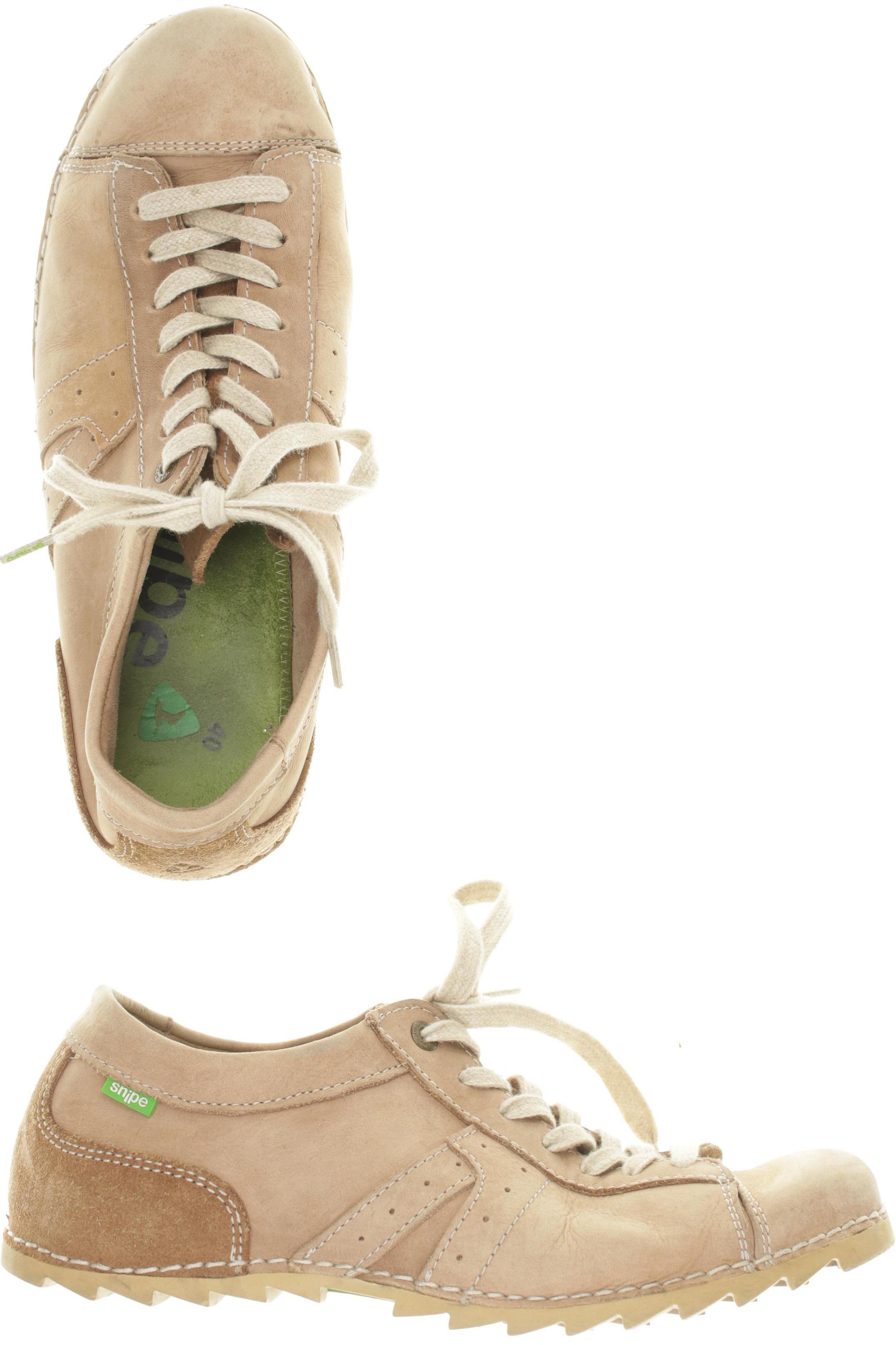 

snipe Damen Halbschuh, beige, Gr. 40