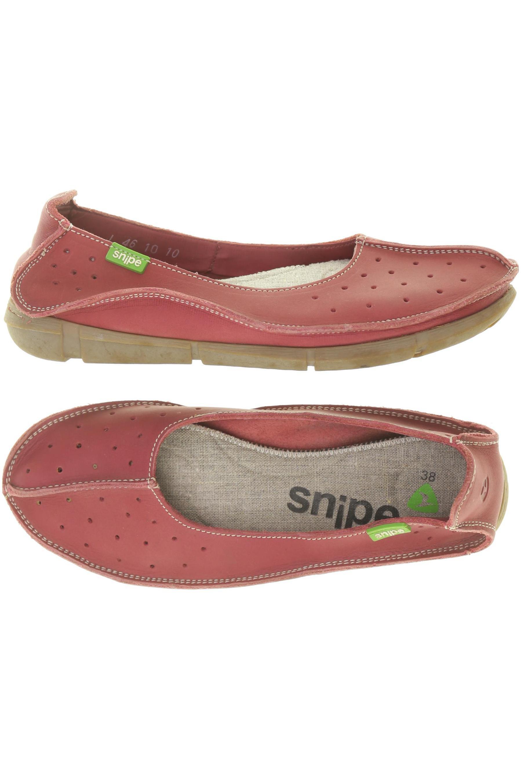 

snipe Damen Ballerinas, rot, Gr. 38