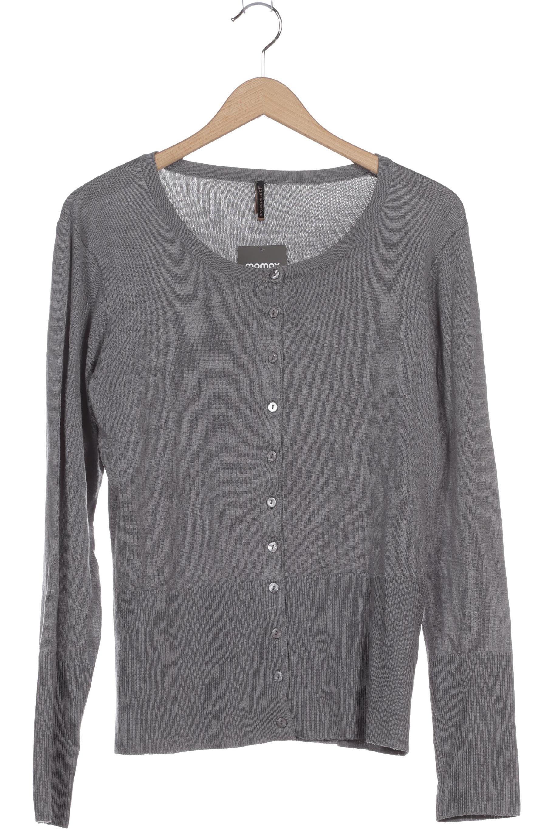 

soyaconcept Damen Strickjacke, grau, Gr.