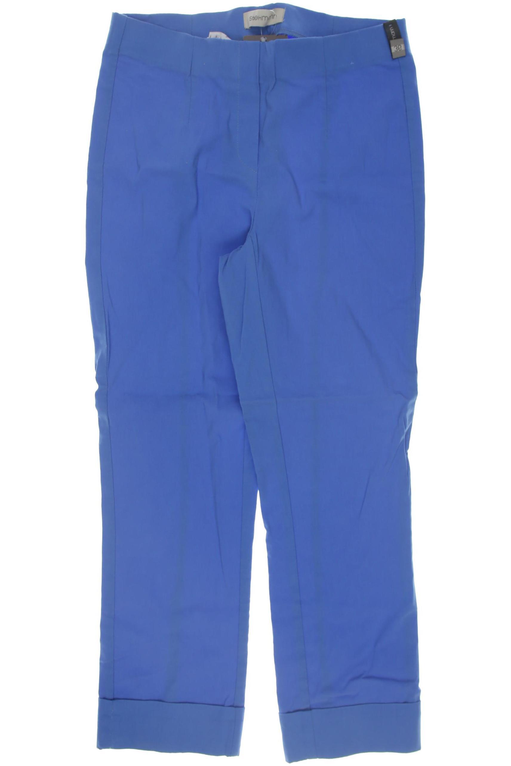 

stehmann Damen Stoffhose, blau, Gr. 36