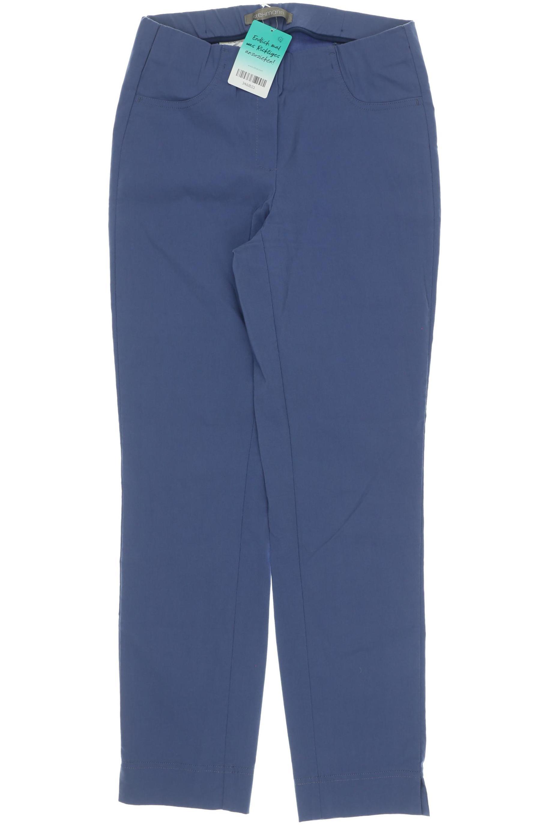 

stehmann Damen Stoffhose, blau, Gr. 36